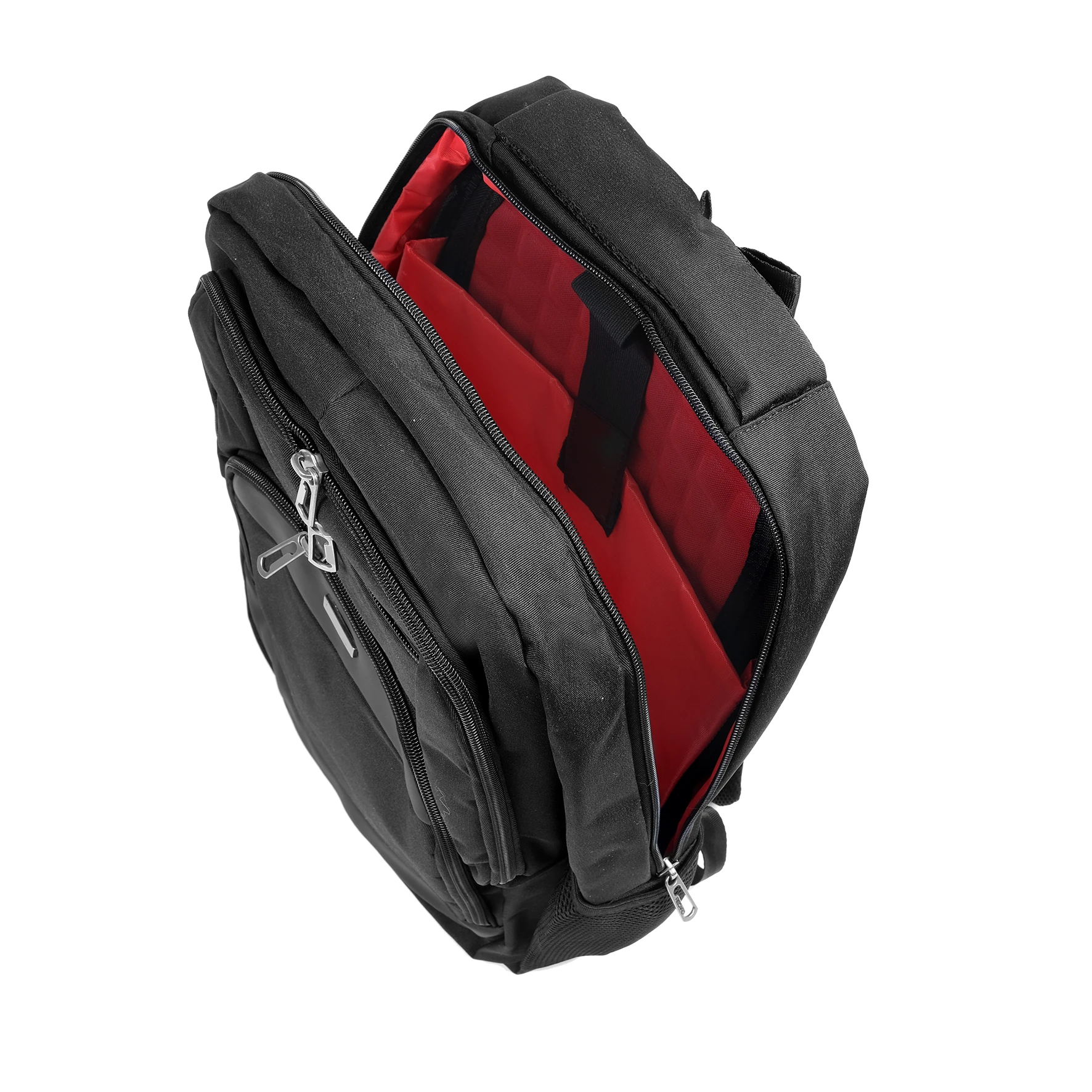 Bagacar Okul ve Günlük Laptop Bölmeli Su Geçirmez Sırt Çantası Siyah