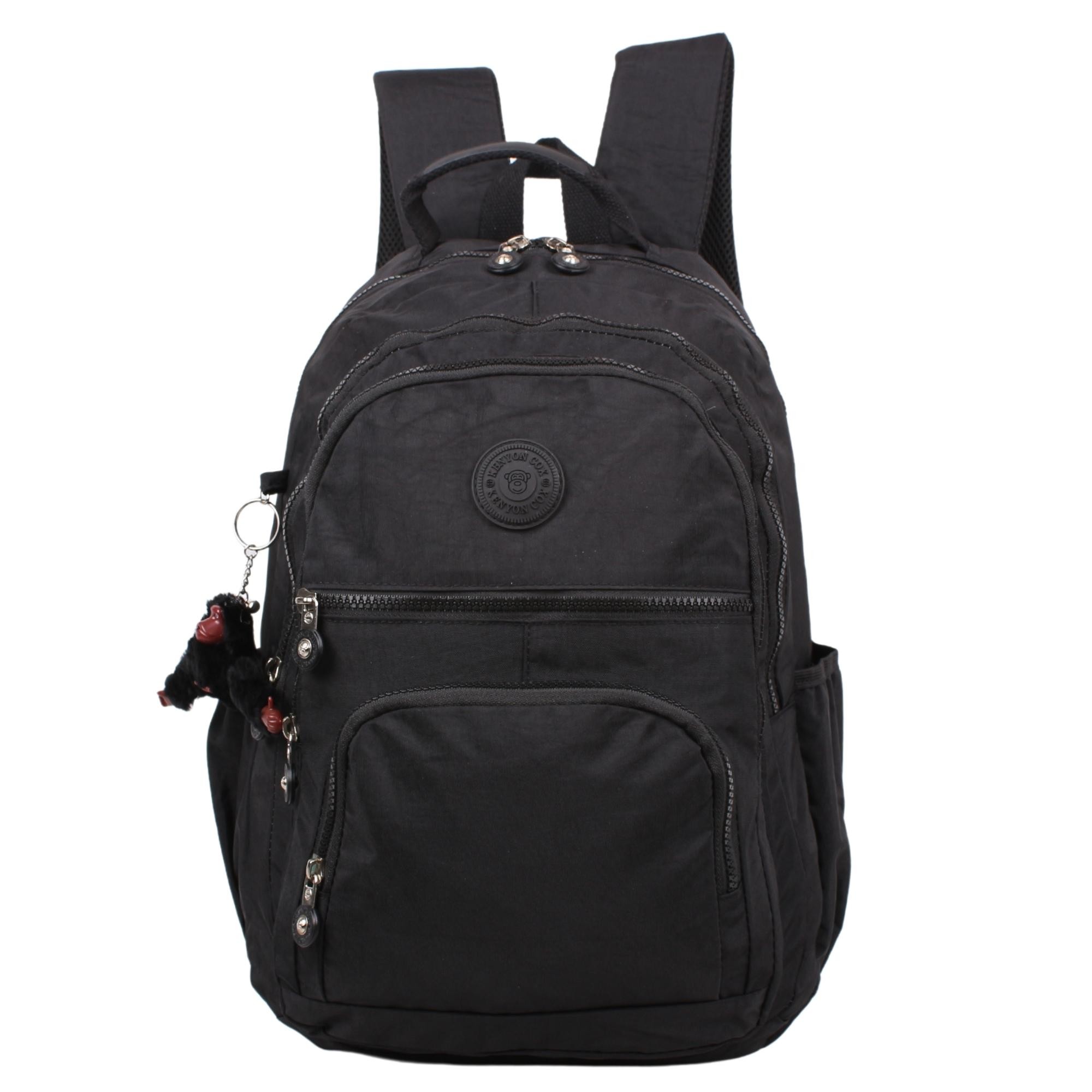 Kenyon Cox 8862 Siyah Unisex Klinkır Kumaş Sırt Çantası