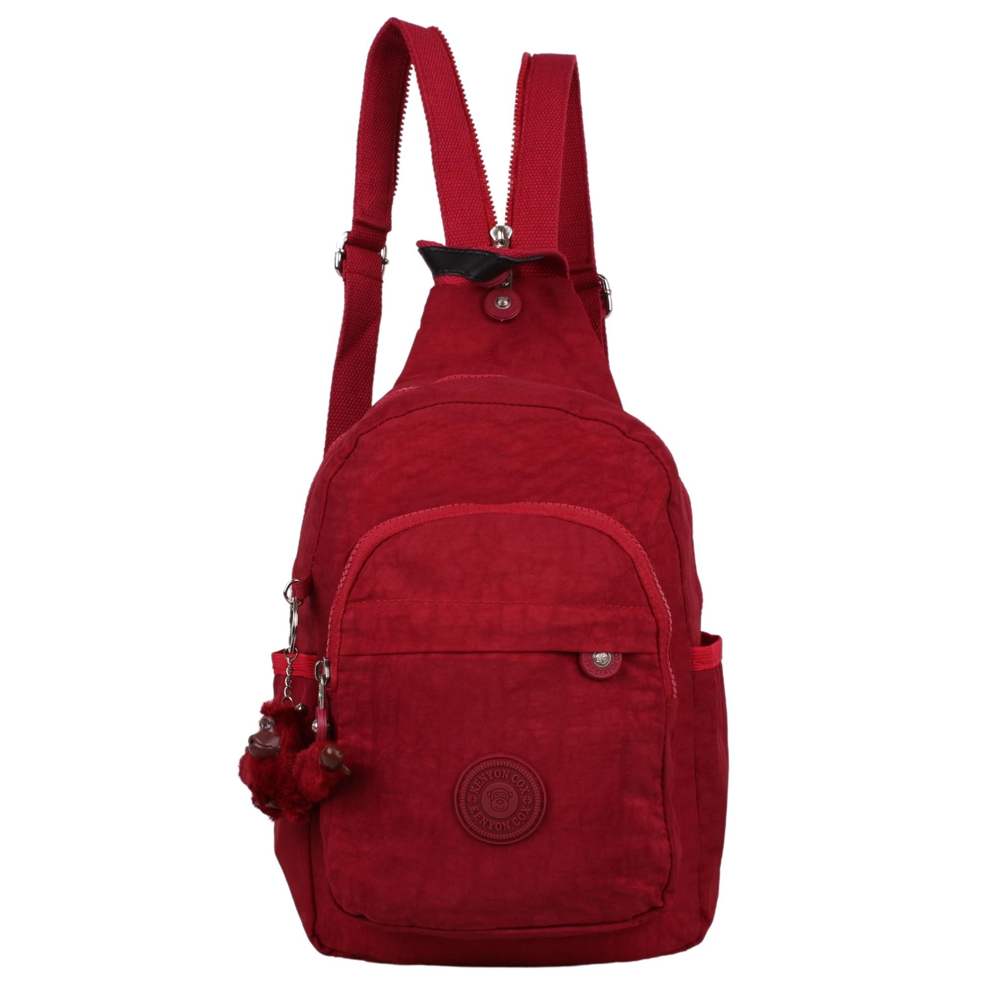 Kenyon Cox 8815 Bordo Unisex Klınkır Maymunlu Günlük Sırt Çantası