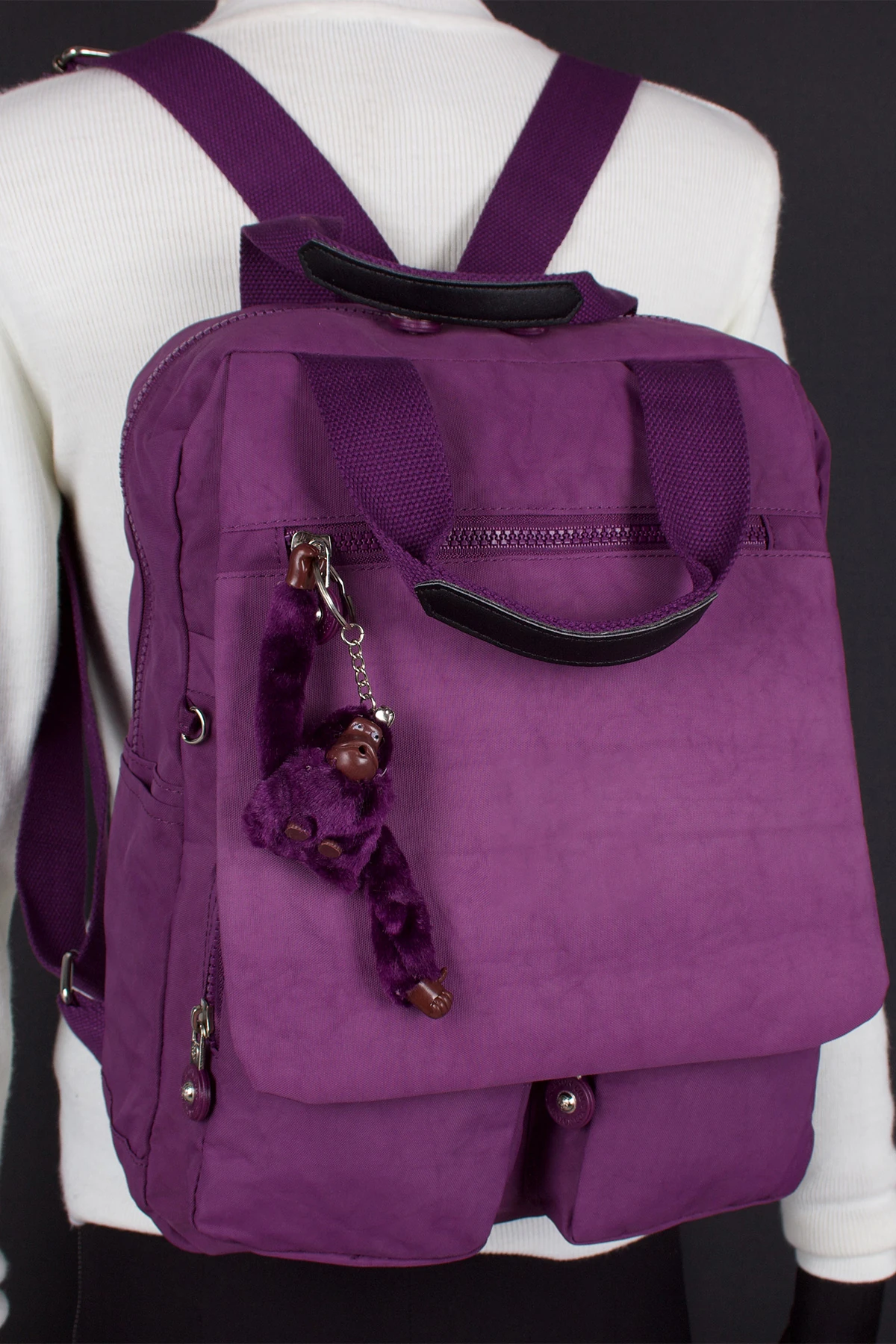 Kenyon 8830 Unisex Klinkır Kumaş Sırt Çantası Mor