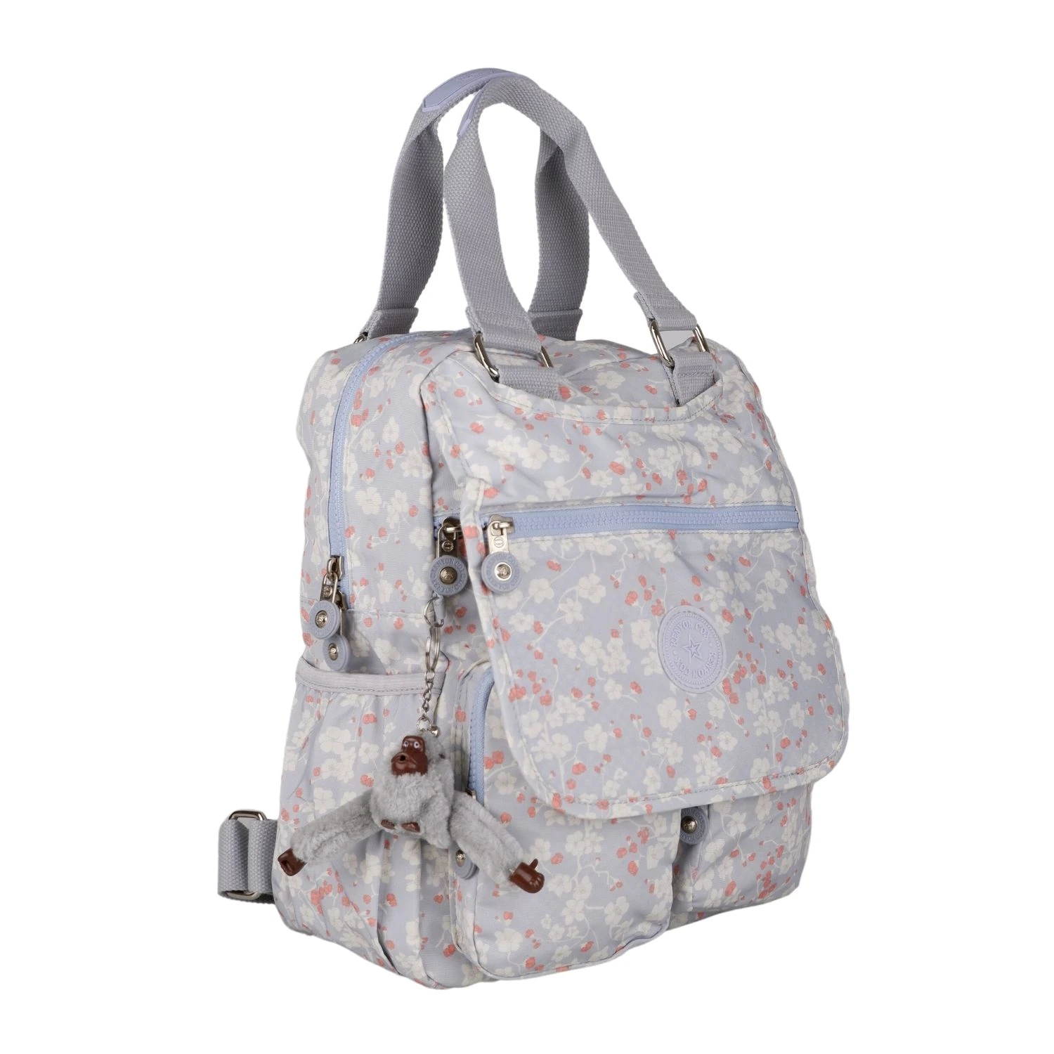 Kenyon Cox 9504 Klinkır Kumaş Hafif Sırt Çantası Çiçekli