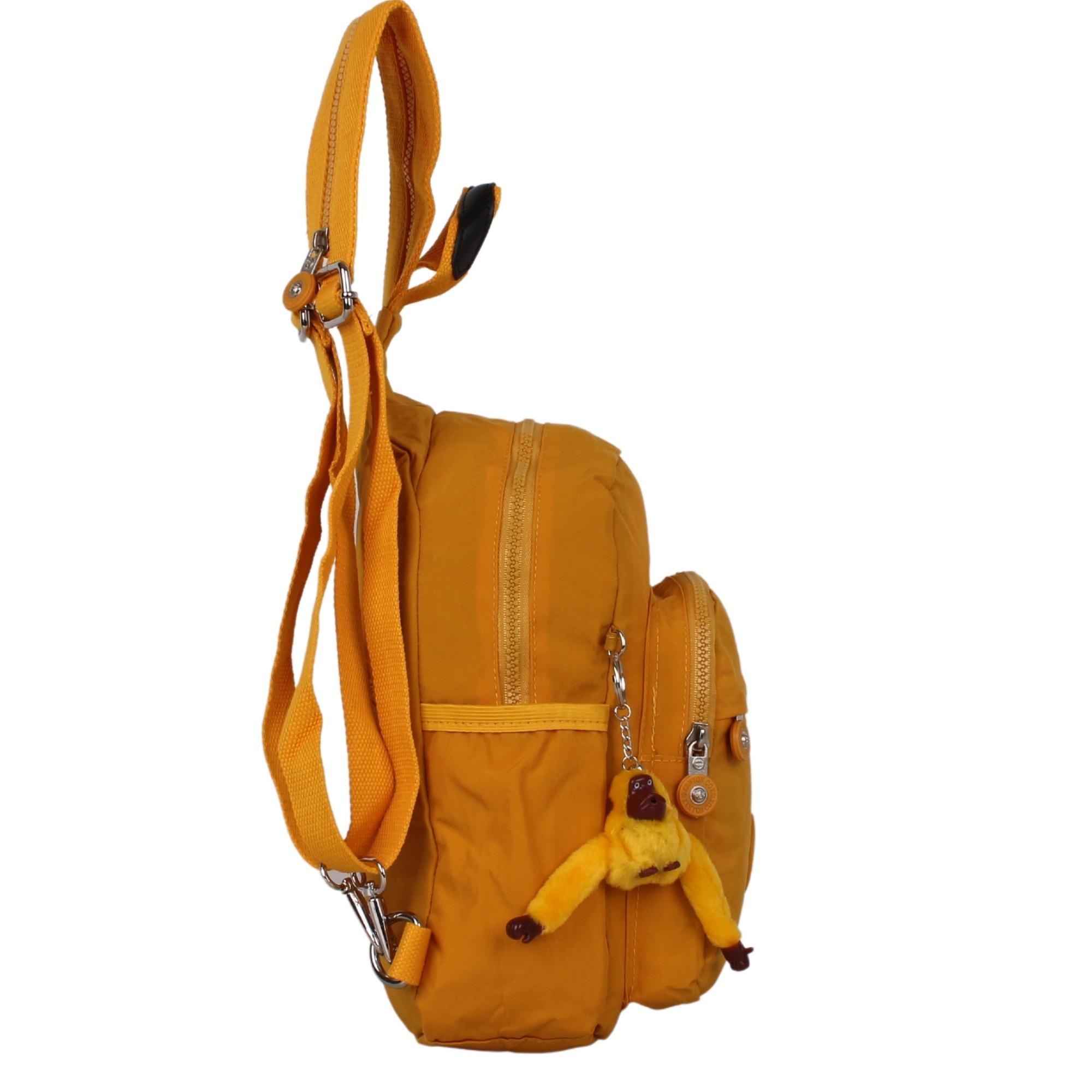 Kenyon Cox 8815 Sarı Unisex Klınkır Maymunlu Günlük Sırt Çantası