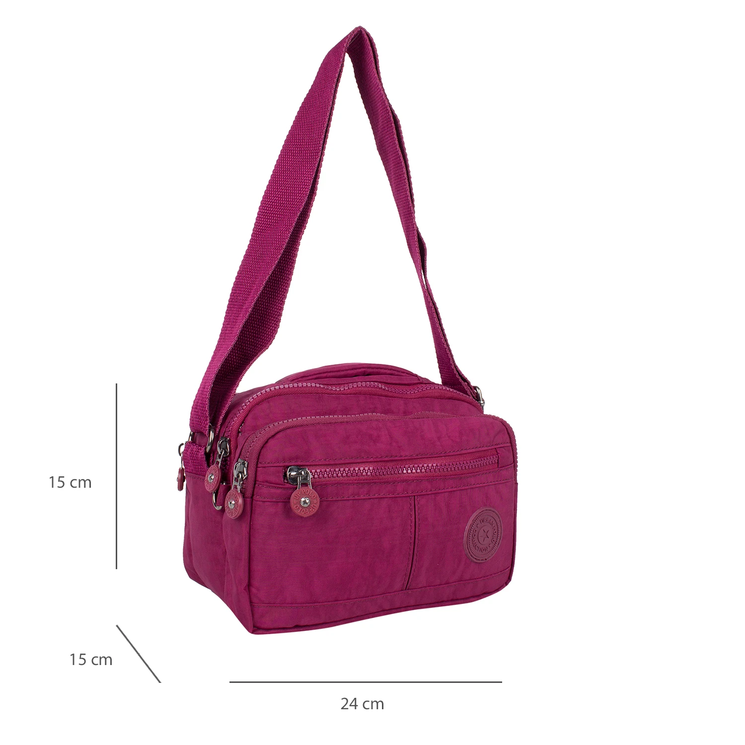 Bagacar Urban 3027 Klınkır El ve Omuz Çantası Pembe