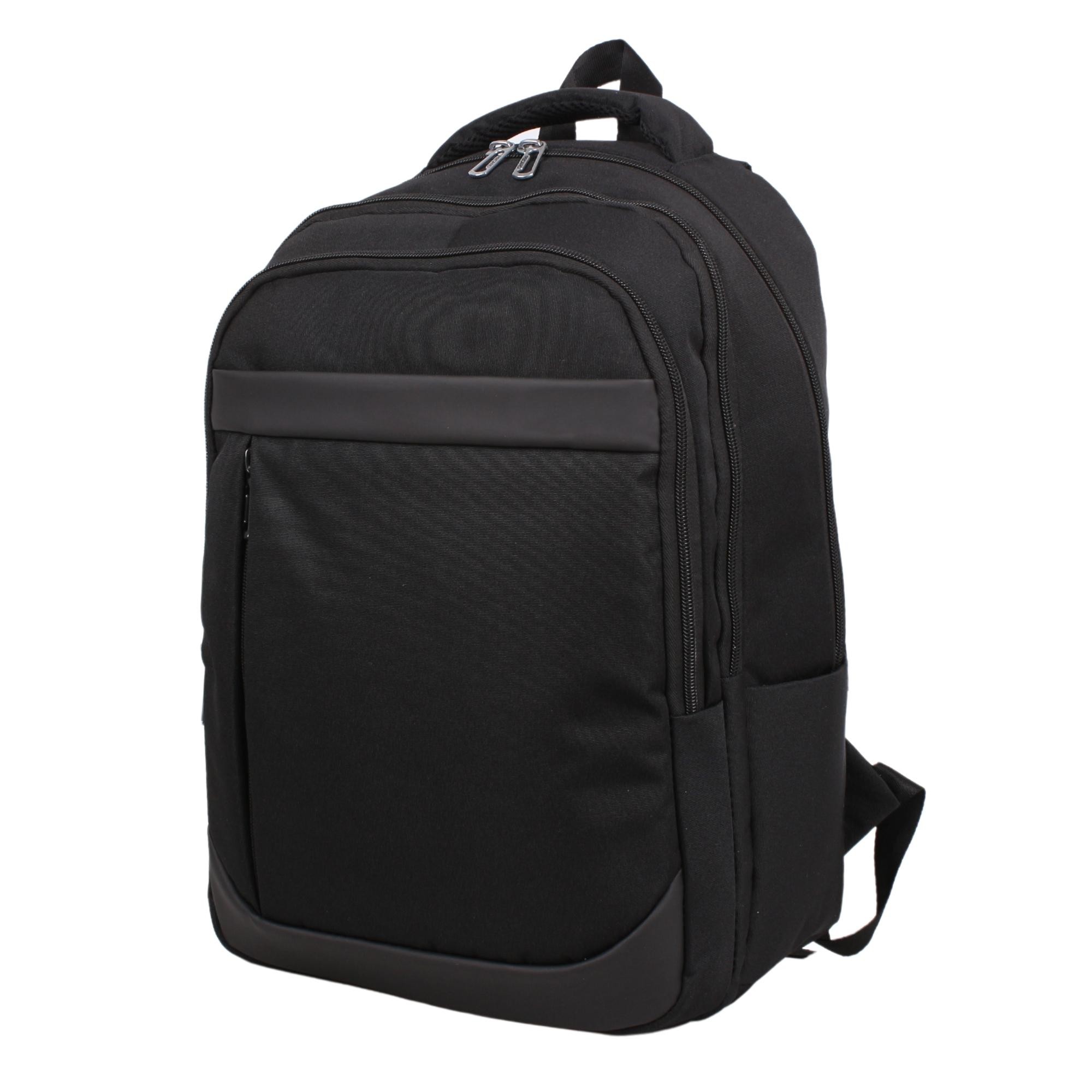 Bagacar 605 Siyah Unisex Okul ve Günlük Sırt Çantası