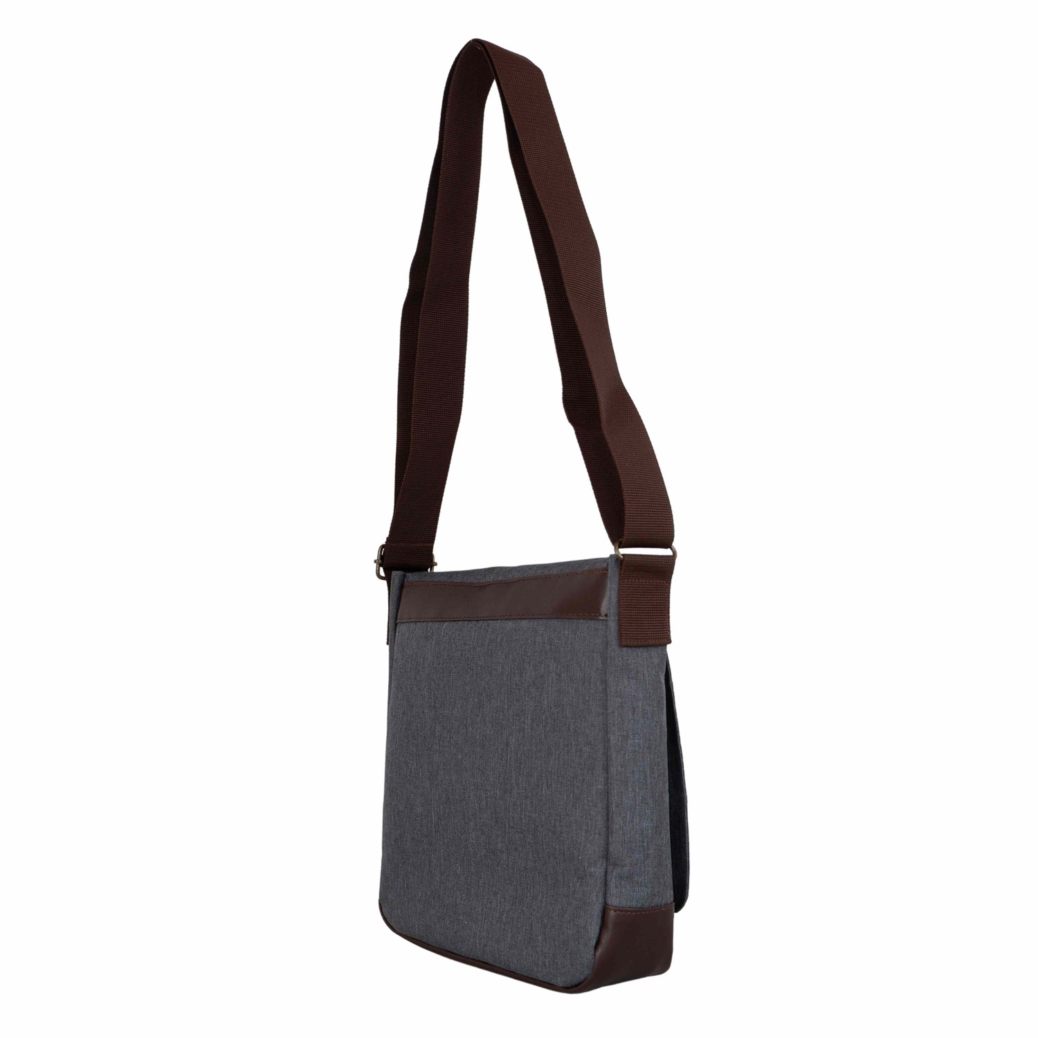 Bagacar Antrasit Unisex 9" 10" iPad ve Tabletli Postacı Çantası