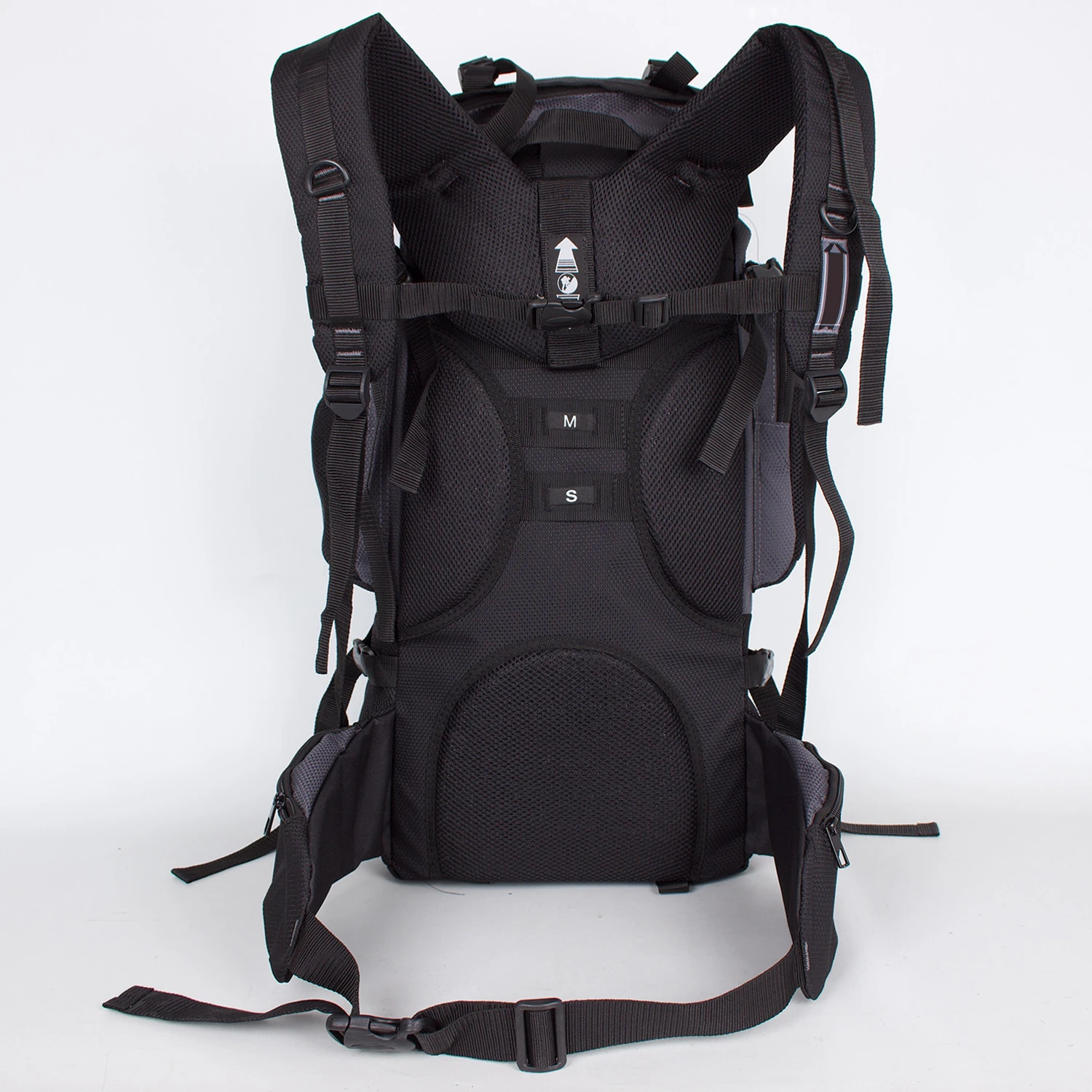 Bagacar 80 Litre Gri Profesyonel Dağcı Sırt Çantası