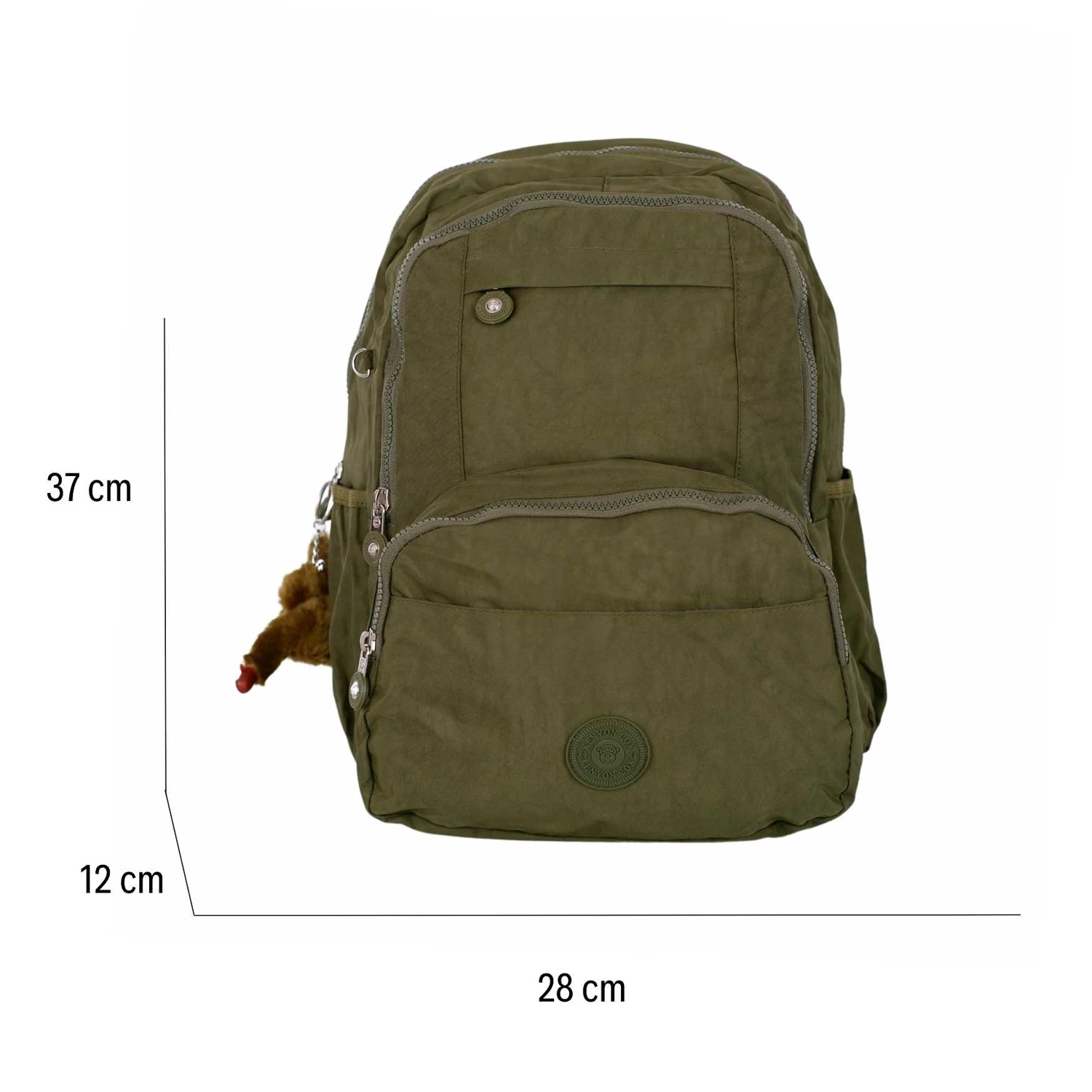 Kenyon Cox 8826 Haki Unisex Klinkır Kumaş Sırt Çantası