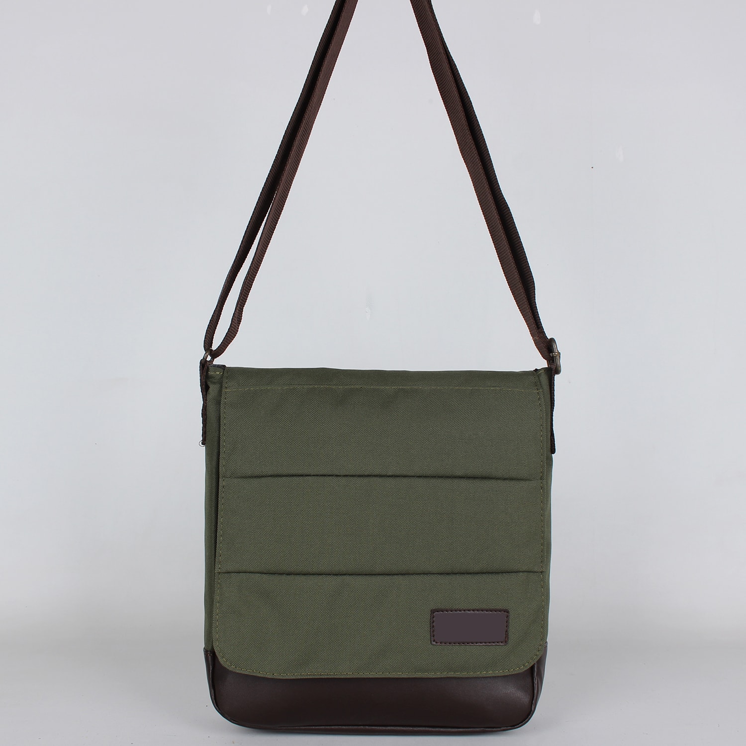 Bagacar Yeşil Unisex 9" 10" iPad ve Tabletli Postacı Çantası