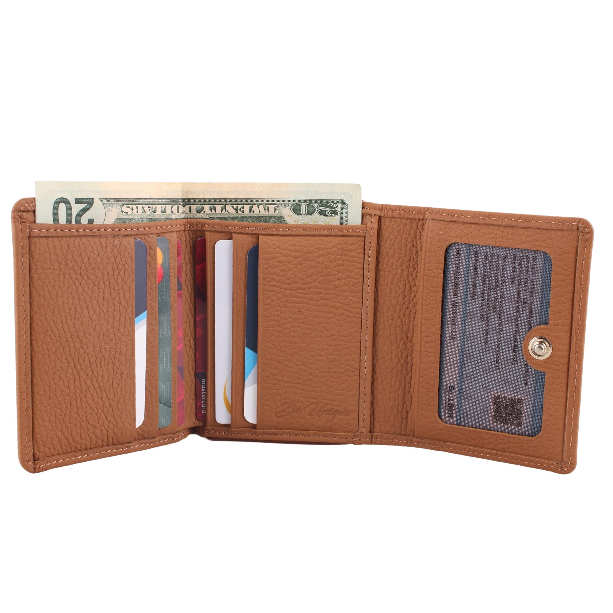 Legend Leather 2744 Hakiki Deri Bayan Cüzdanı Taba