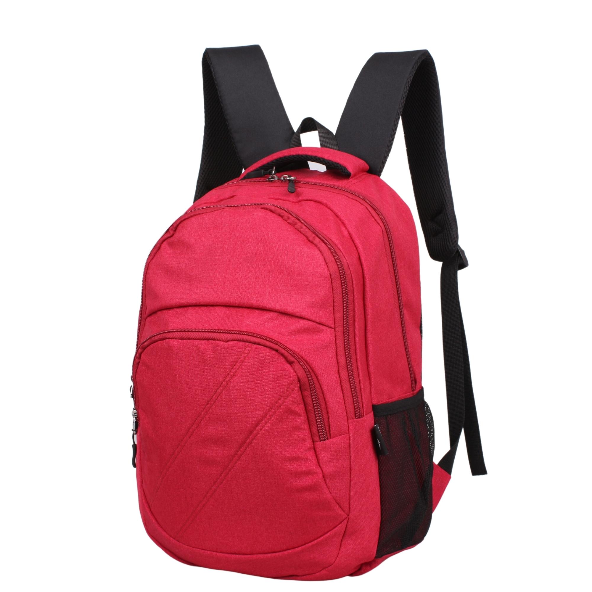 Bagacar IZ1130 Kırmızı Unisex Okul ve Günlük Sırt Çantası