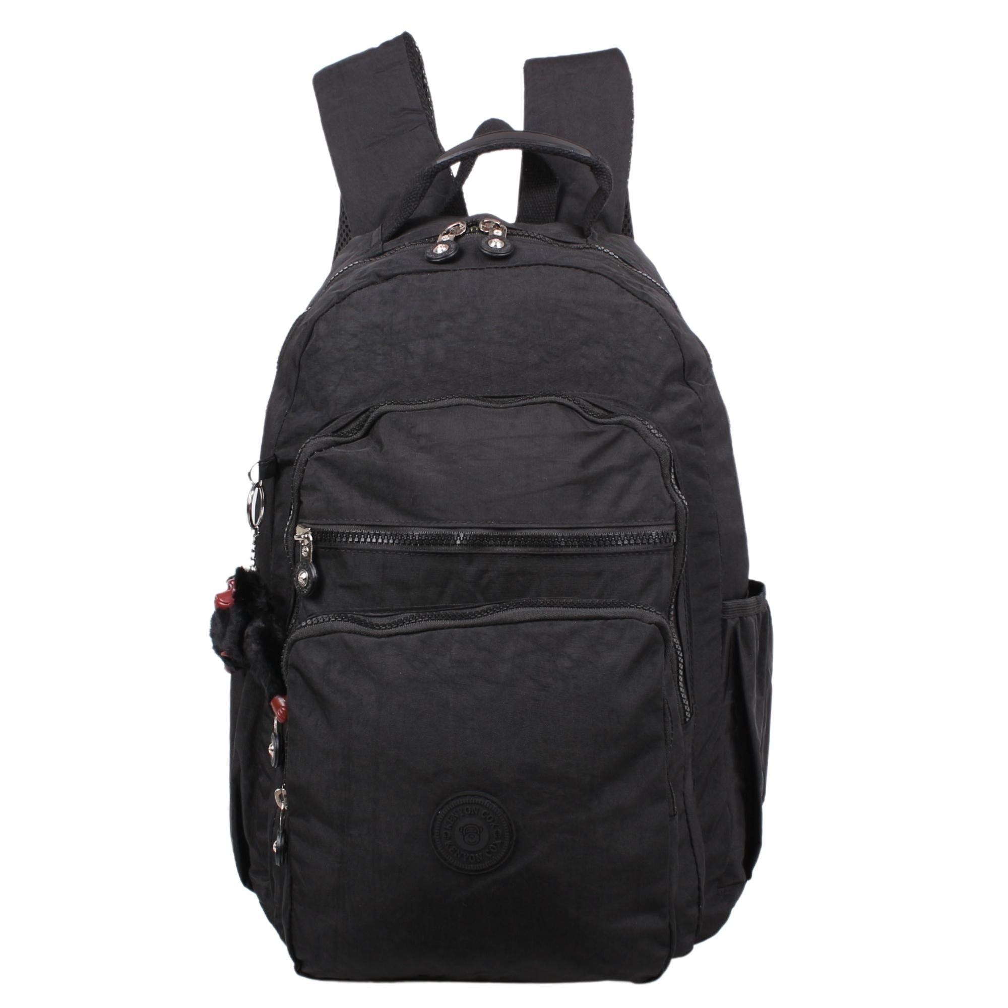 Kenyon Cox 8864 Siyah Unisex Klinkır Kumaş Sırt Çantası
