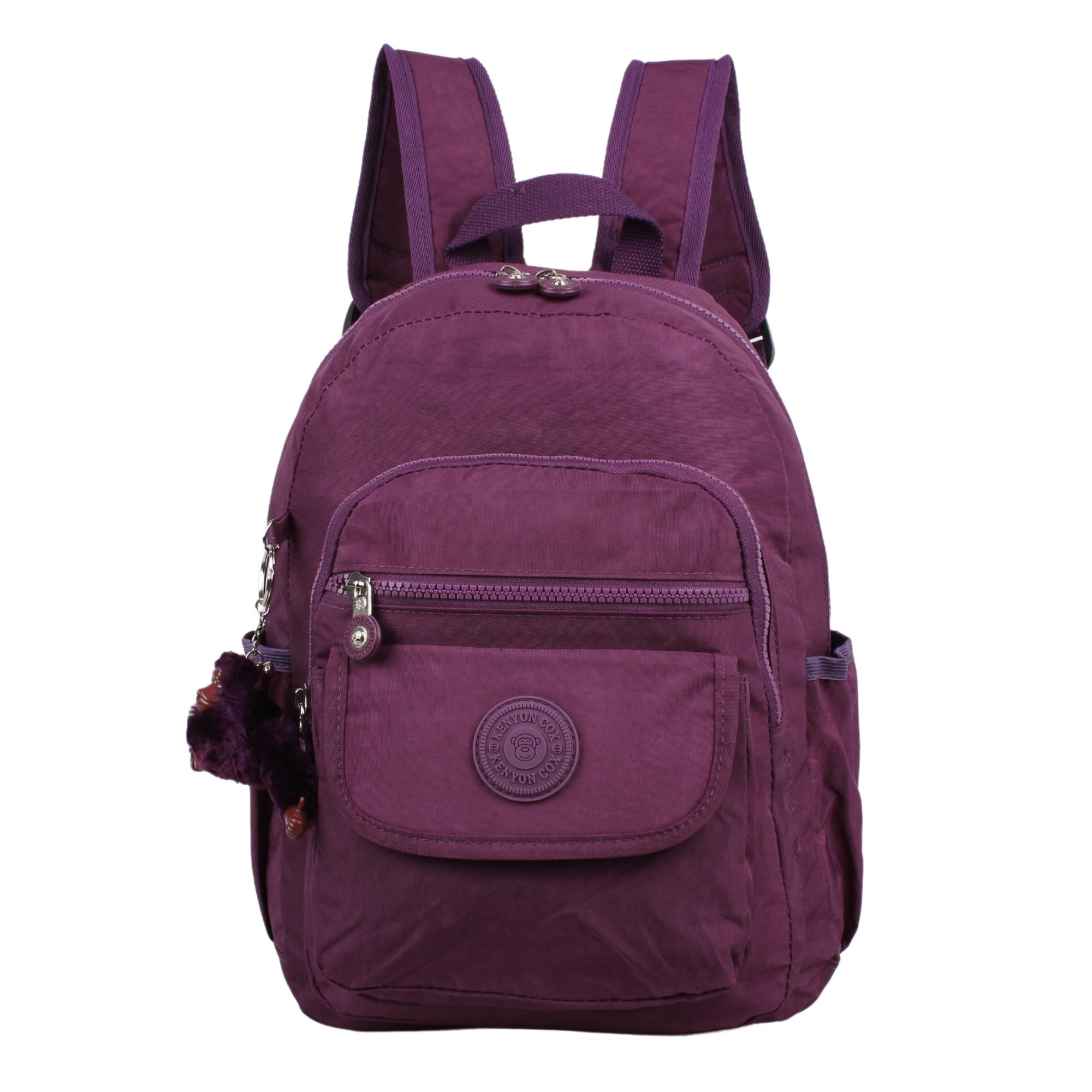 Kenyon Cox 8835S Mor Unisex Klınkır Maymunlu Günlük Sırt Çantası