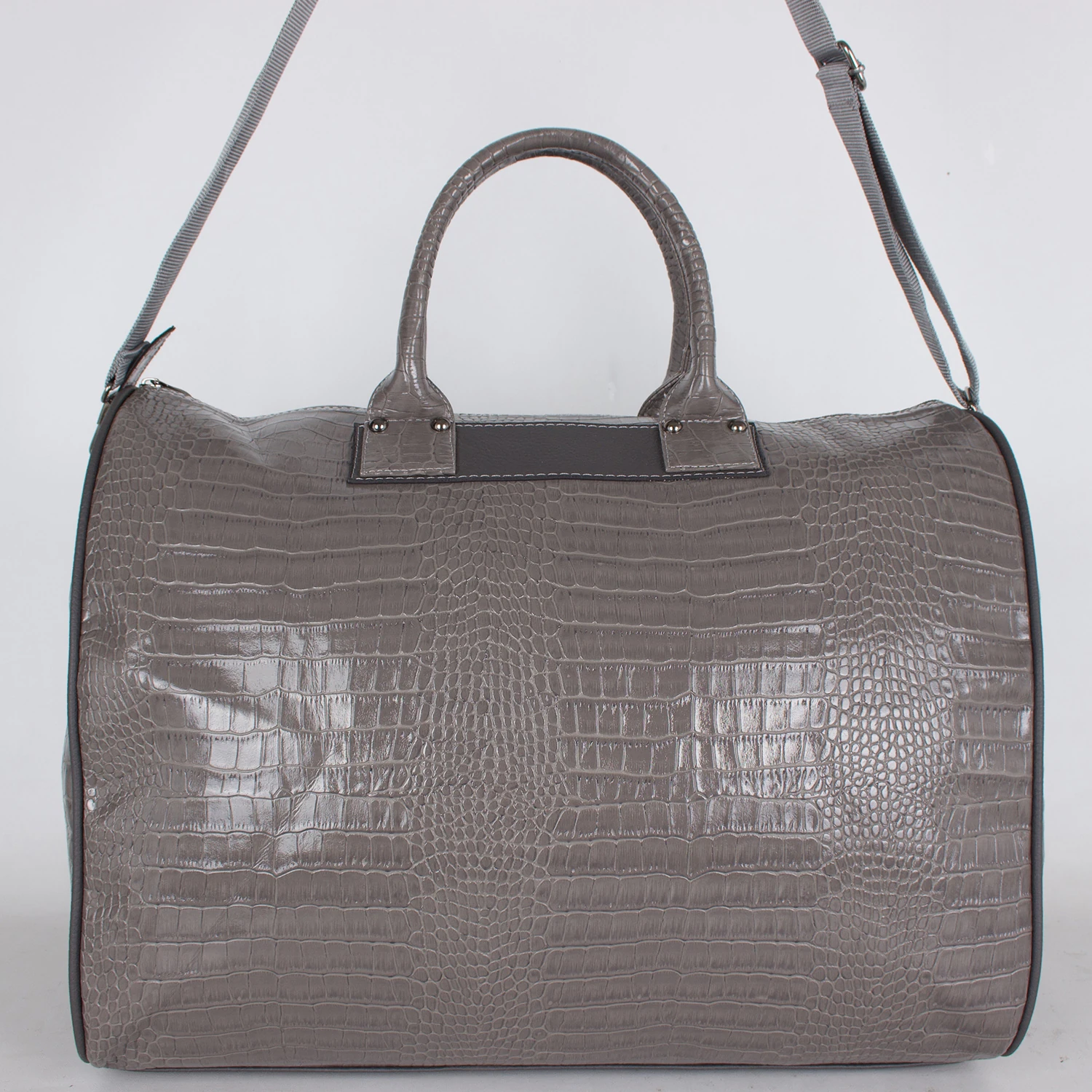 Bagacar Geniş El Bavulu ve Seyahat Çantası Gri