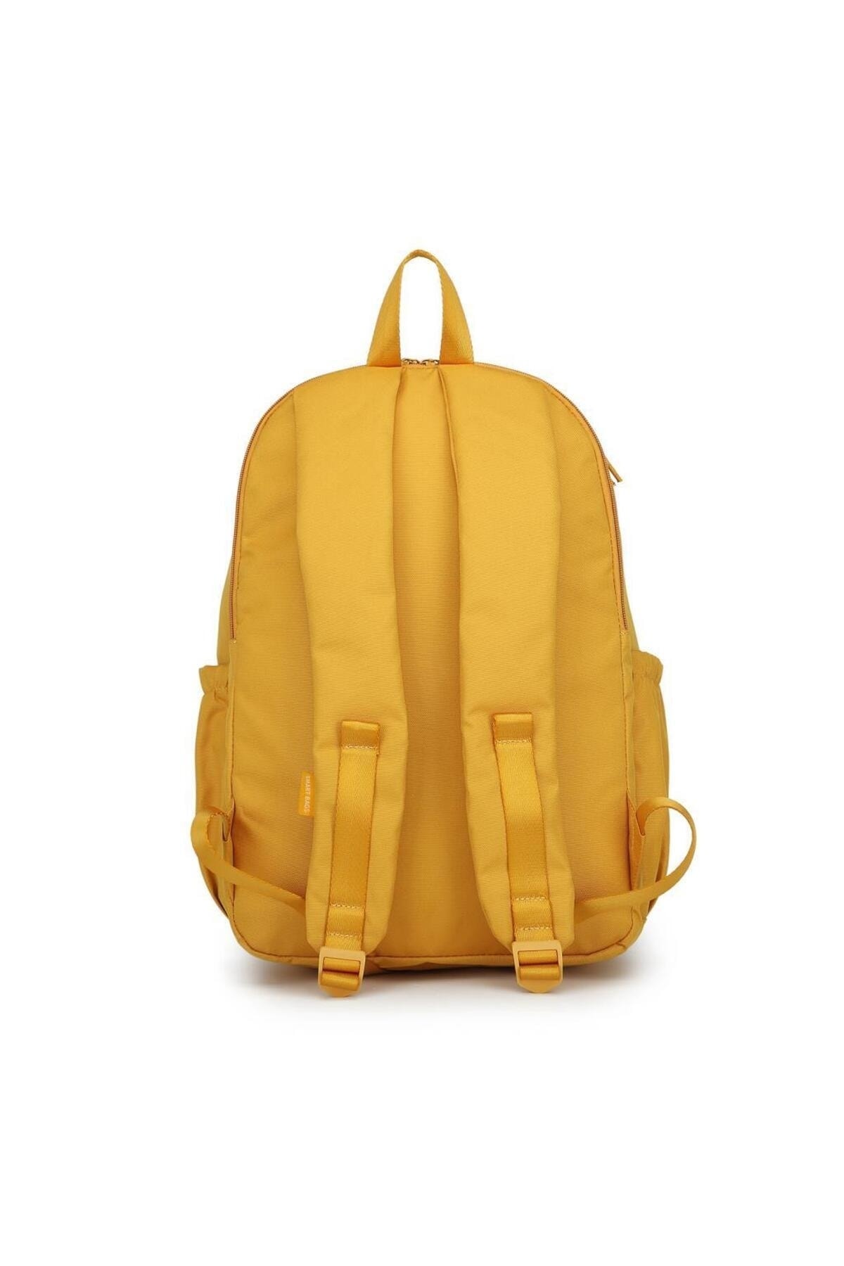 Bagacar Smart Bag 3200 Okul ve Günlük Laptop Bölmeli Sırt Çantası Hardal