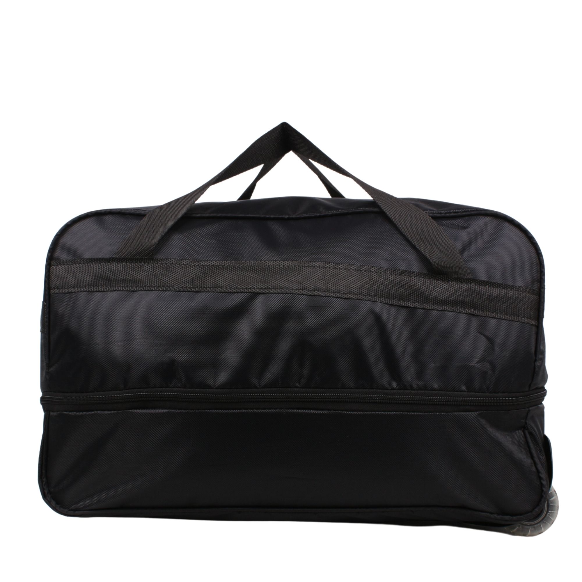 Bagacar 3 Teker Körüklü Büyük Boy Seyahat Valizi Siyah