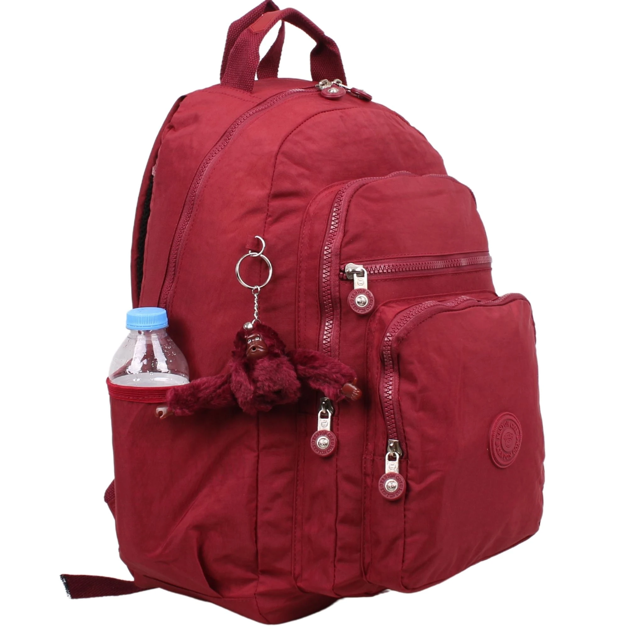 Kenyon Cox 8864 Bordo Unisex Klinkır Kumaş Sırt Çantası