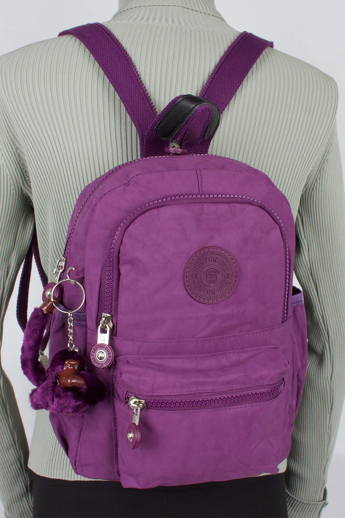 Kenyon 8820 Bayan Klinkır Kumaş Sırt Çantası Mor