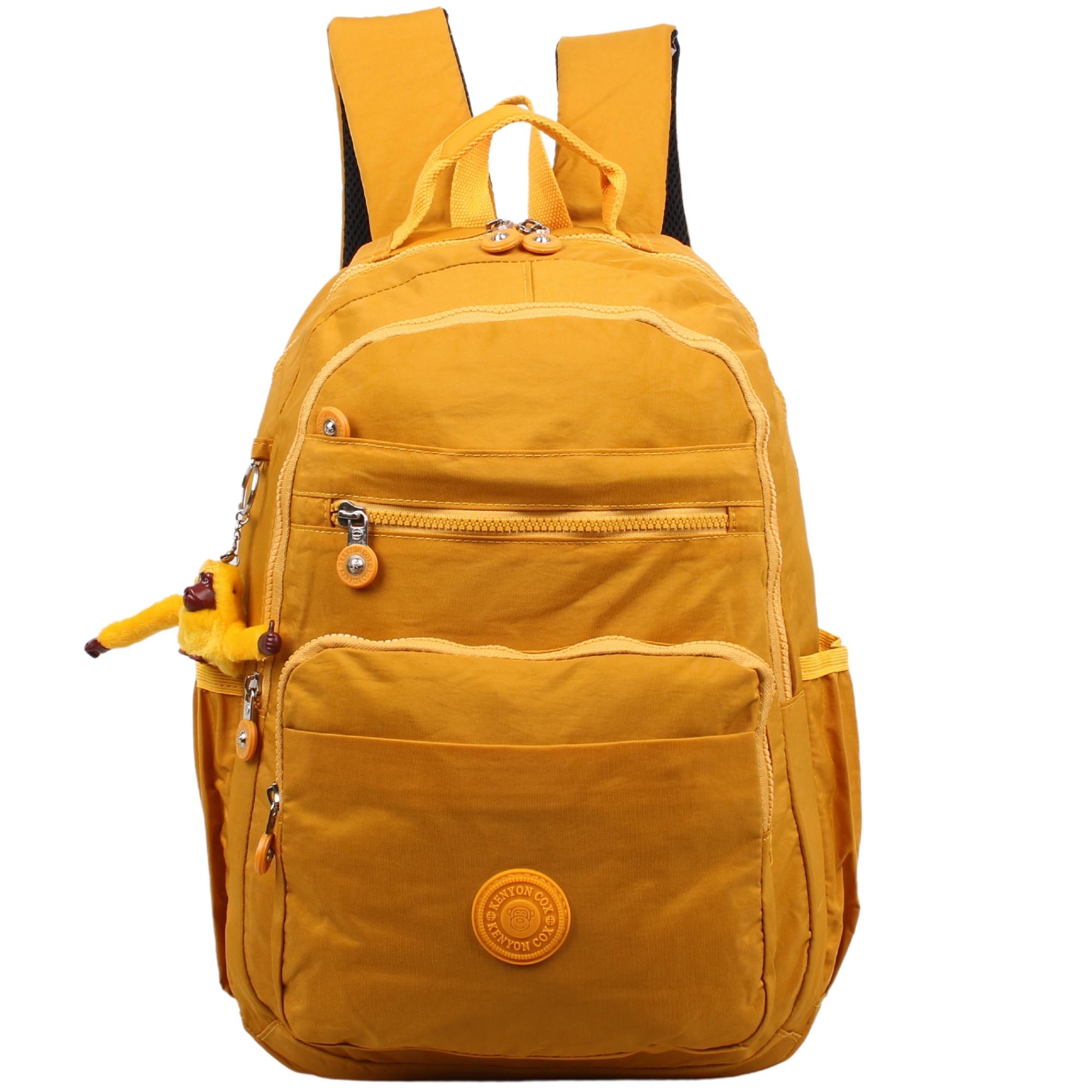 Kenyon Cox 8861 Sarı Unisex Klinkır Kumaş Sırt Çantası