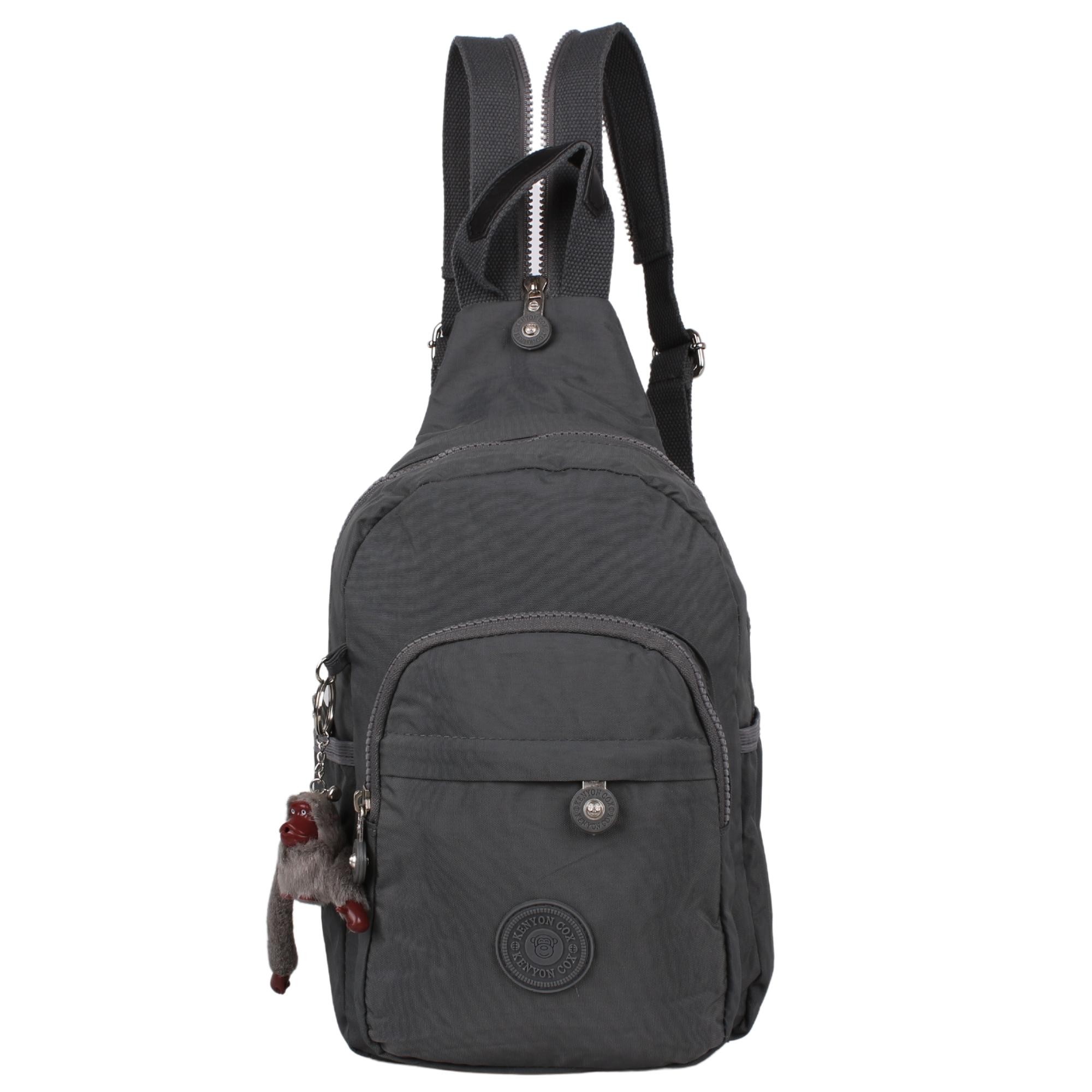 Kenyon Cox 8815 Gri Unisex Klınkır Maymunlu Günlük Sırt Çantası