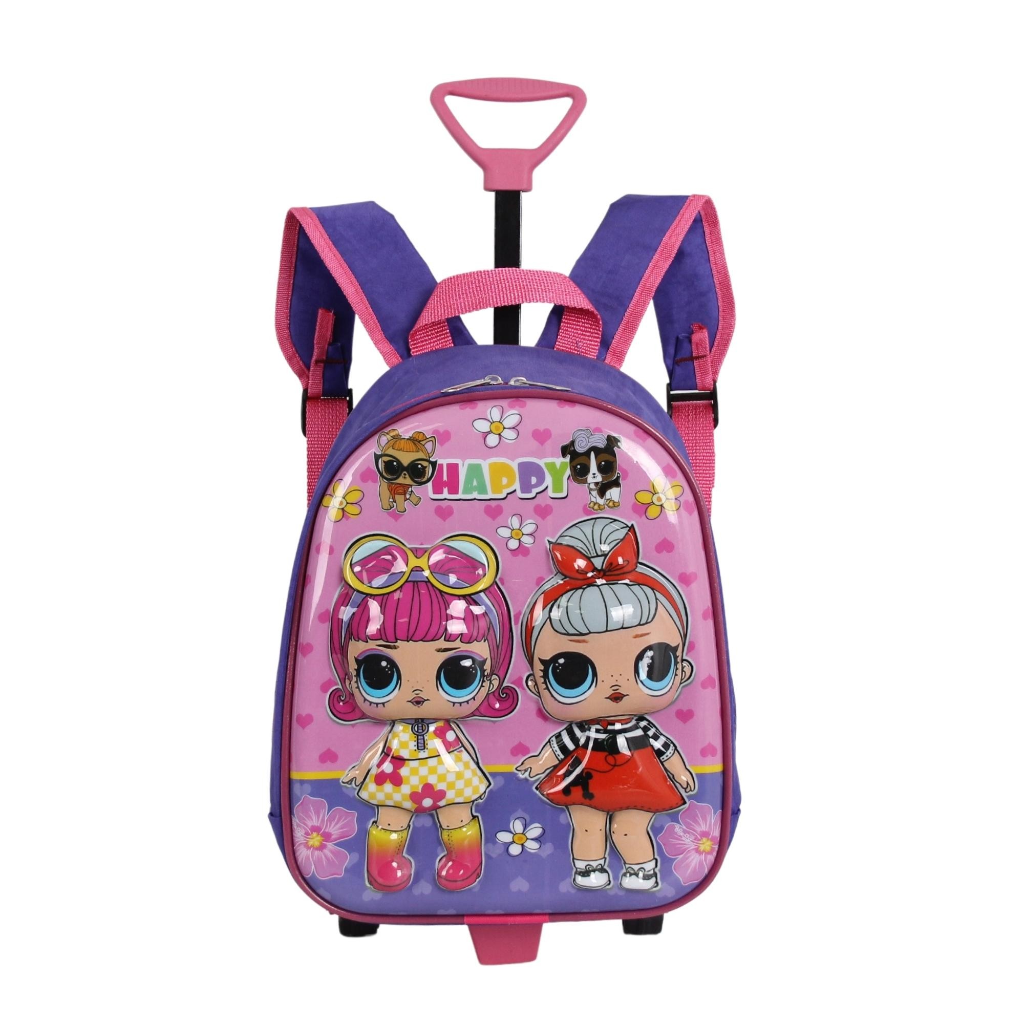 Bagacar MN Happy V3 Tekerlekli Kreş Çocuk Sırt Çantası