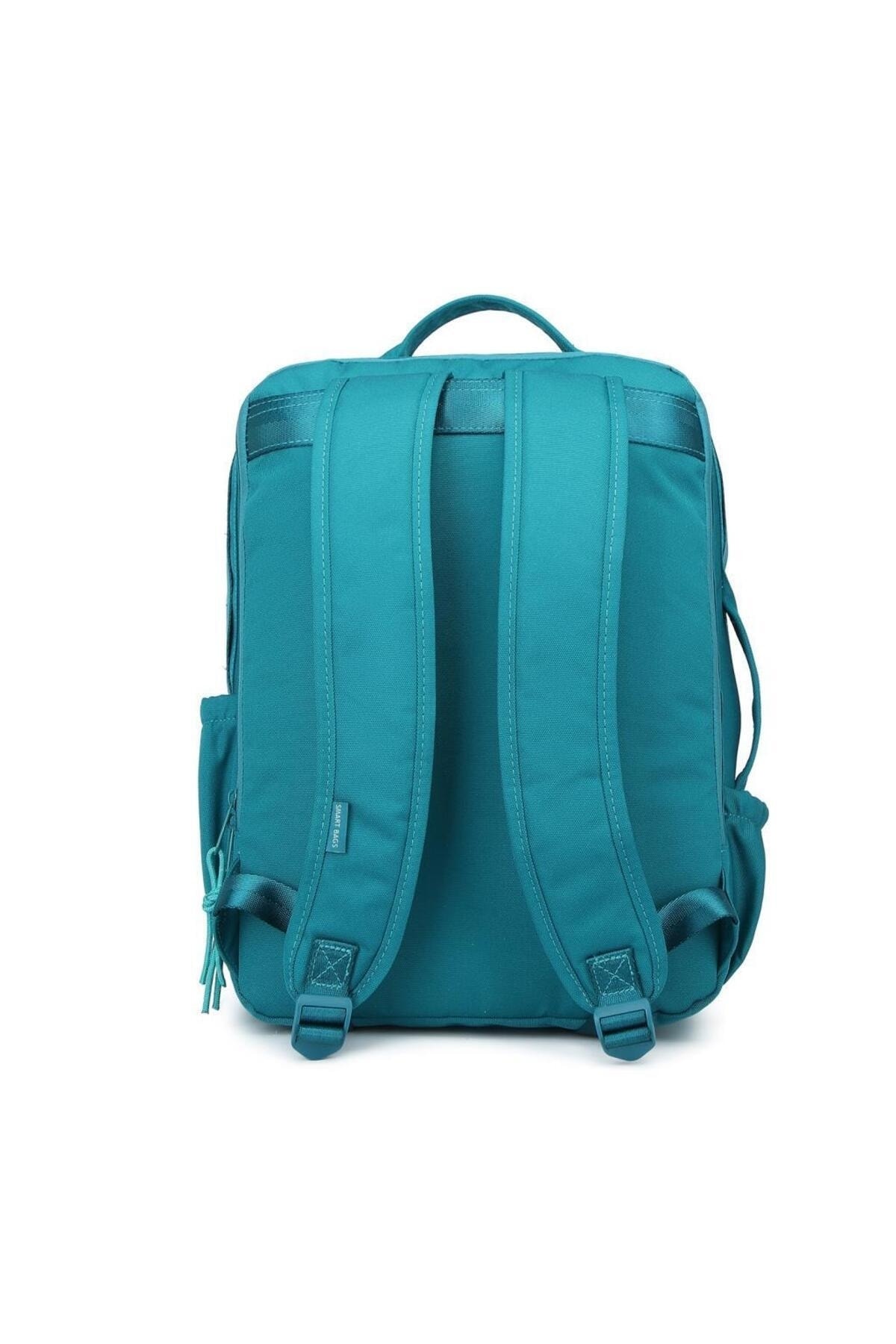 Bagacar Smart Bag 3210 Okul ve Günlük Laptop Bölmeli Sırt Çantası Petrol