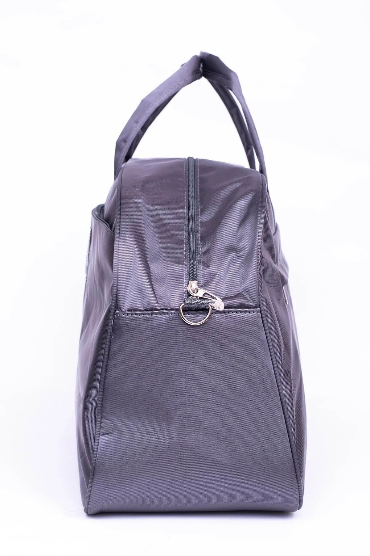 Unisex Gri Küçük Boy Seyahat Çantası