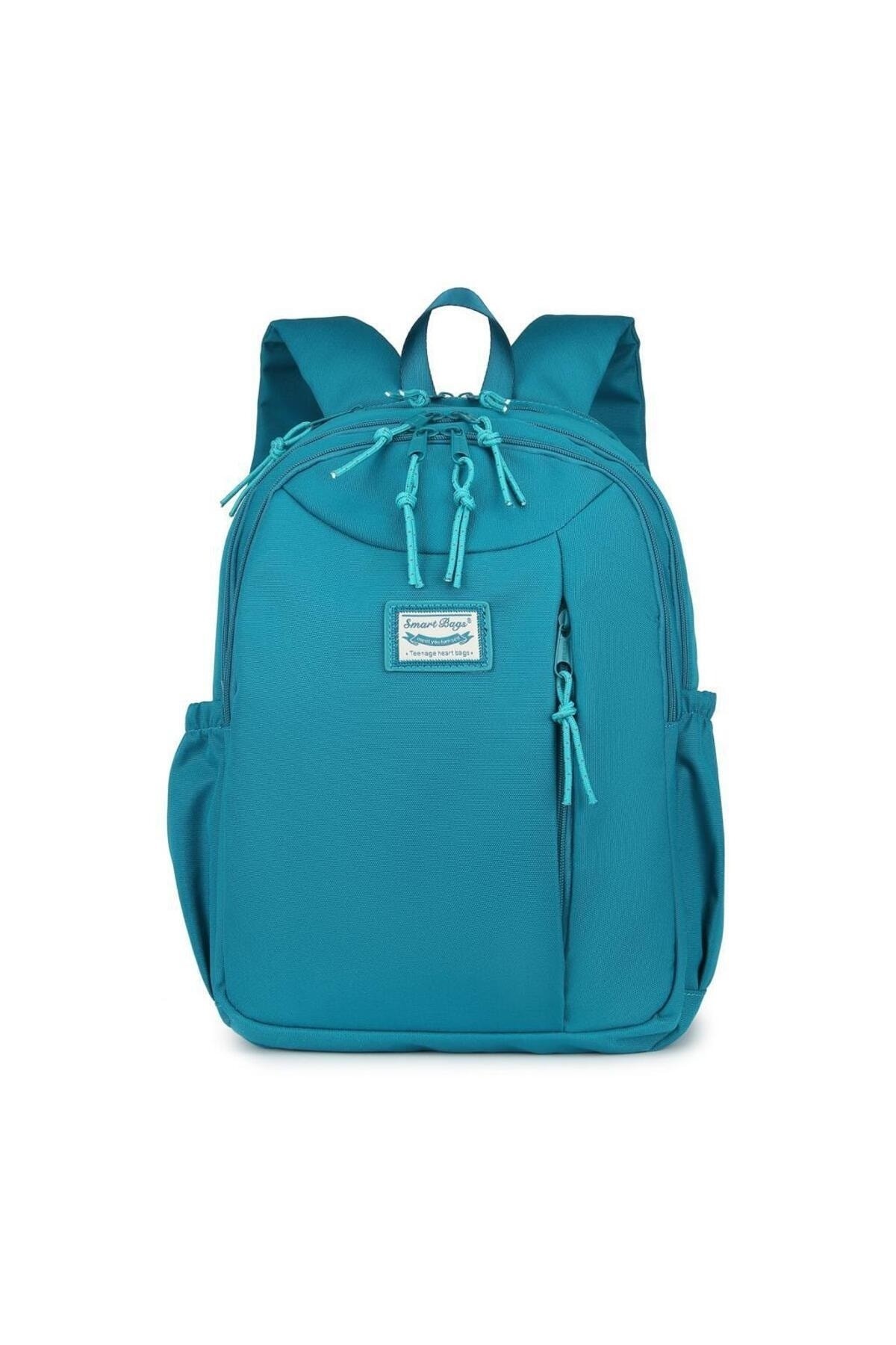 Bagacar Smart Bag 3200 Okul ve Günlük Laptop Bölmeli Sırt Çantası Petrol