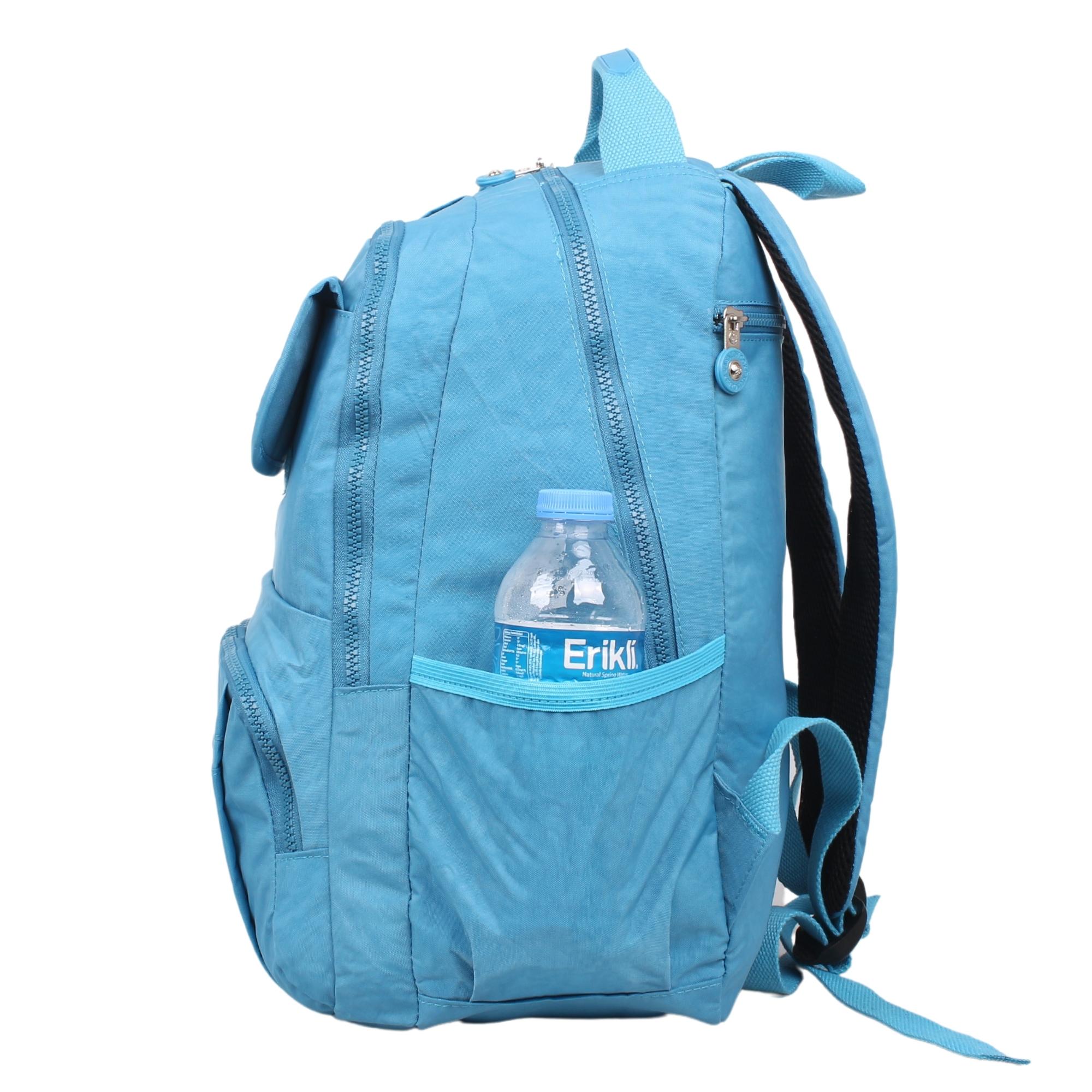 Bagacar Kenyon Cox 8866 Turkuaz Unisex Klinkır Kumaş Sırt Çantası