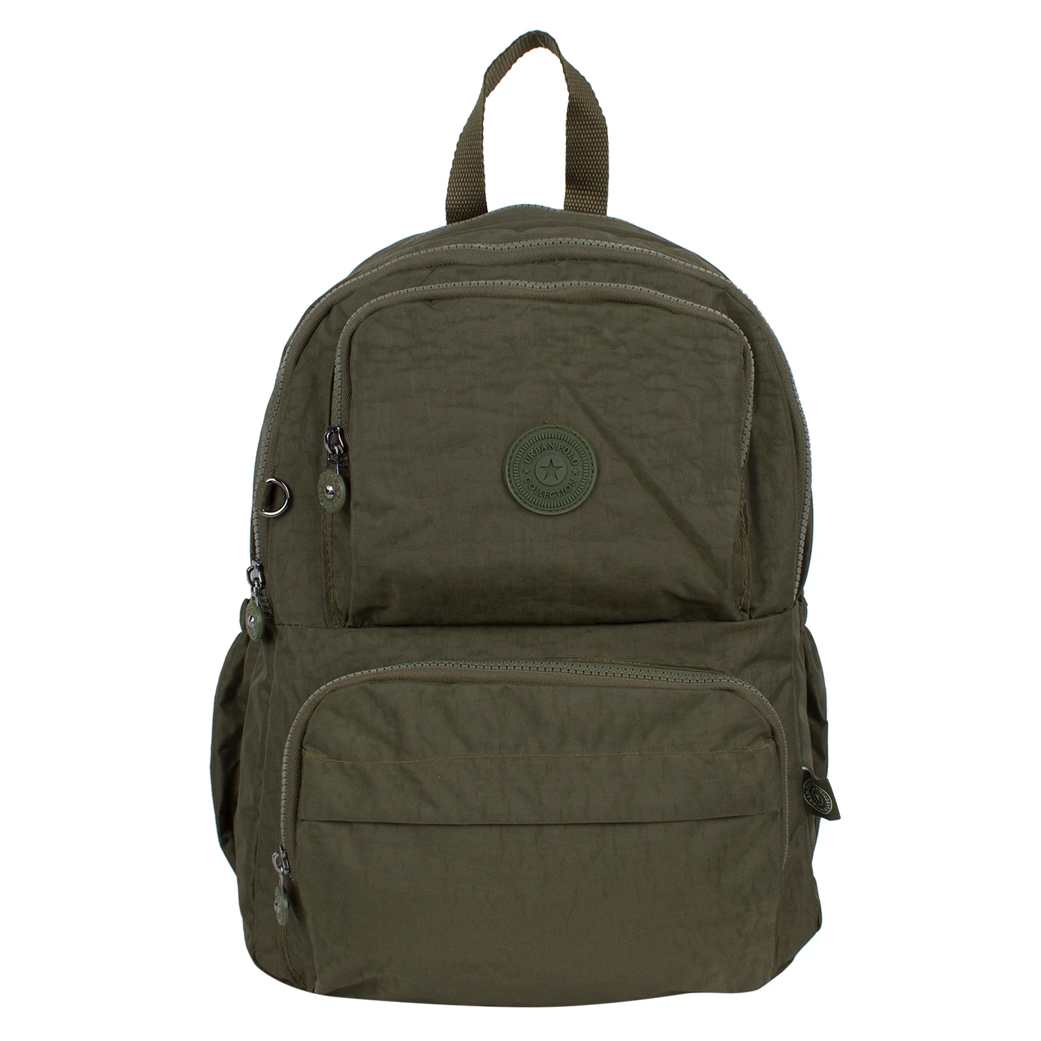 Bagacar Urban 2026 Klınkır Kumaş Unisex Sırt Çantası Haki