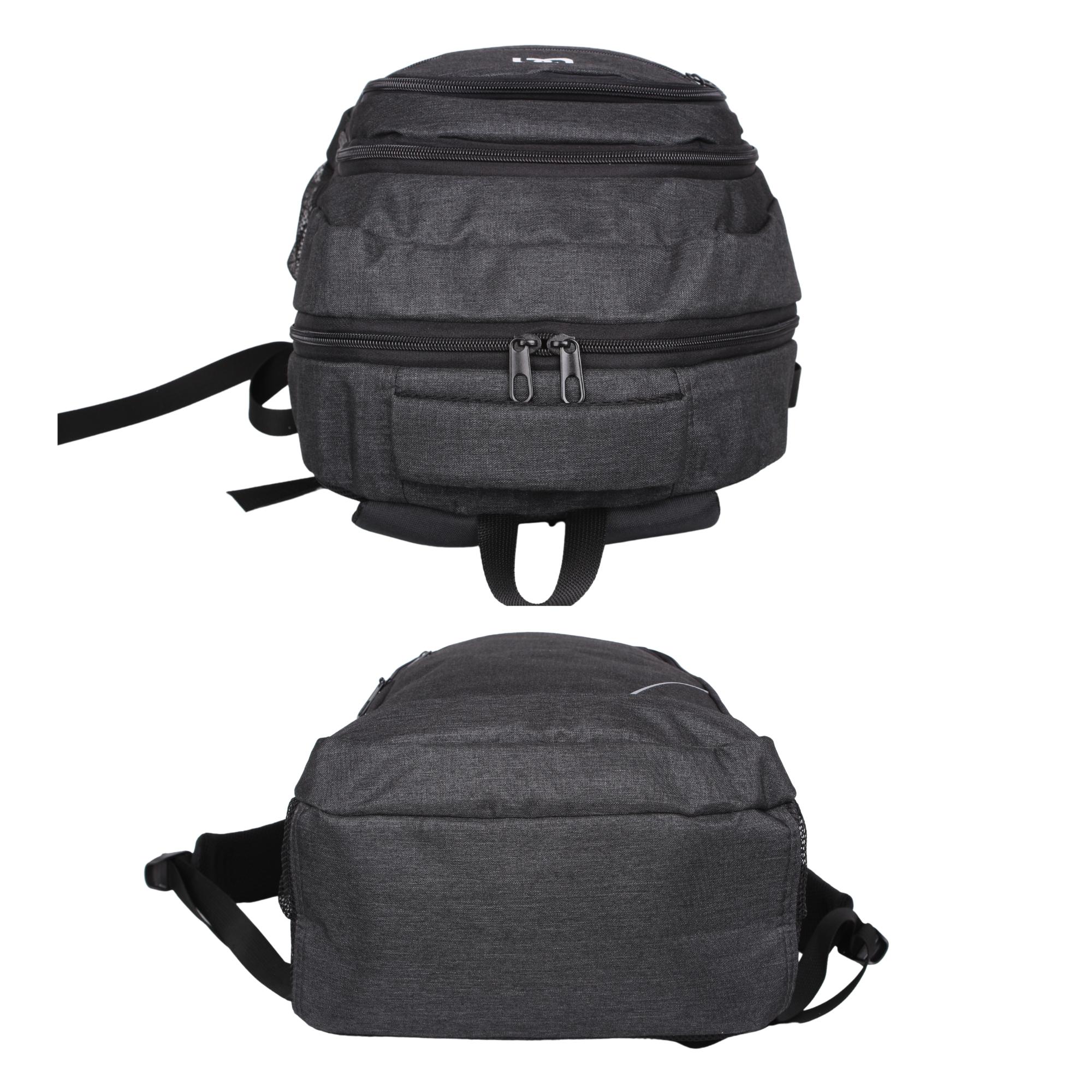 Bagacar IZ1134 Antrasit Unisex Okul ve Günlük Sırt Çantası