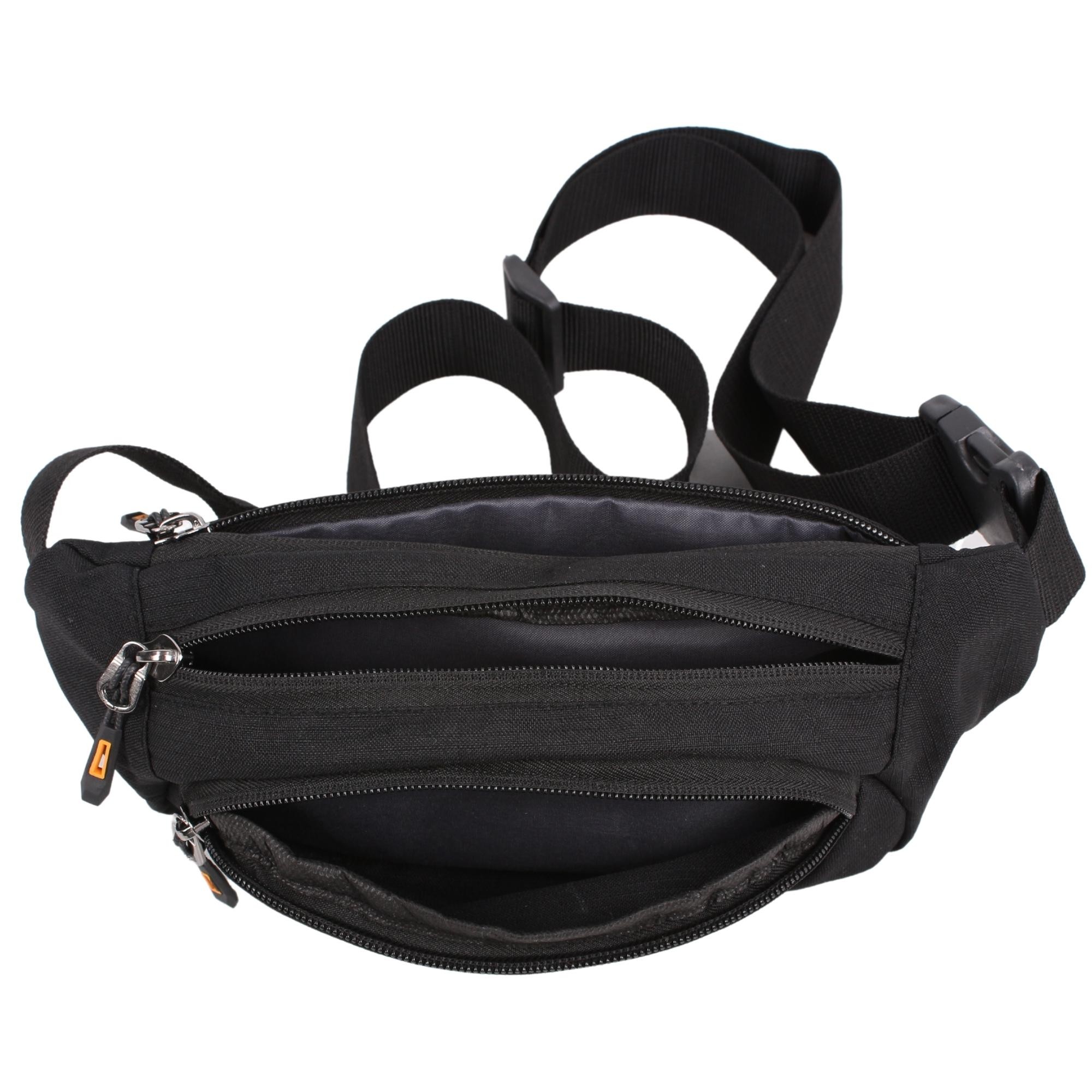 Bagacar Loop Model 2000 Unisex Gri Body Bag ve Bel Çantası