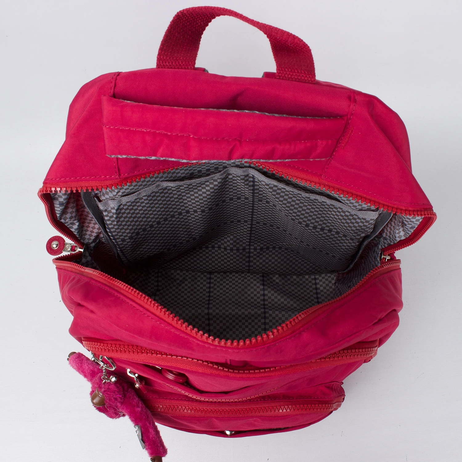 Kenyon 1810 Unisex Klinkır Kumaş Sırt Çantası Pembe