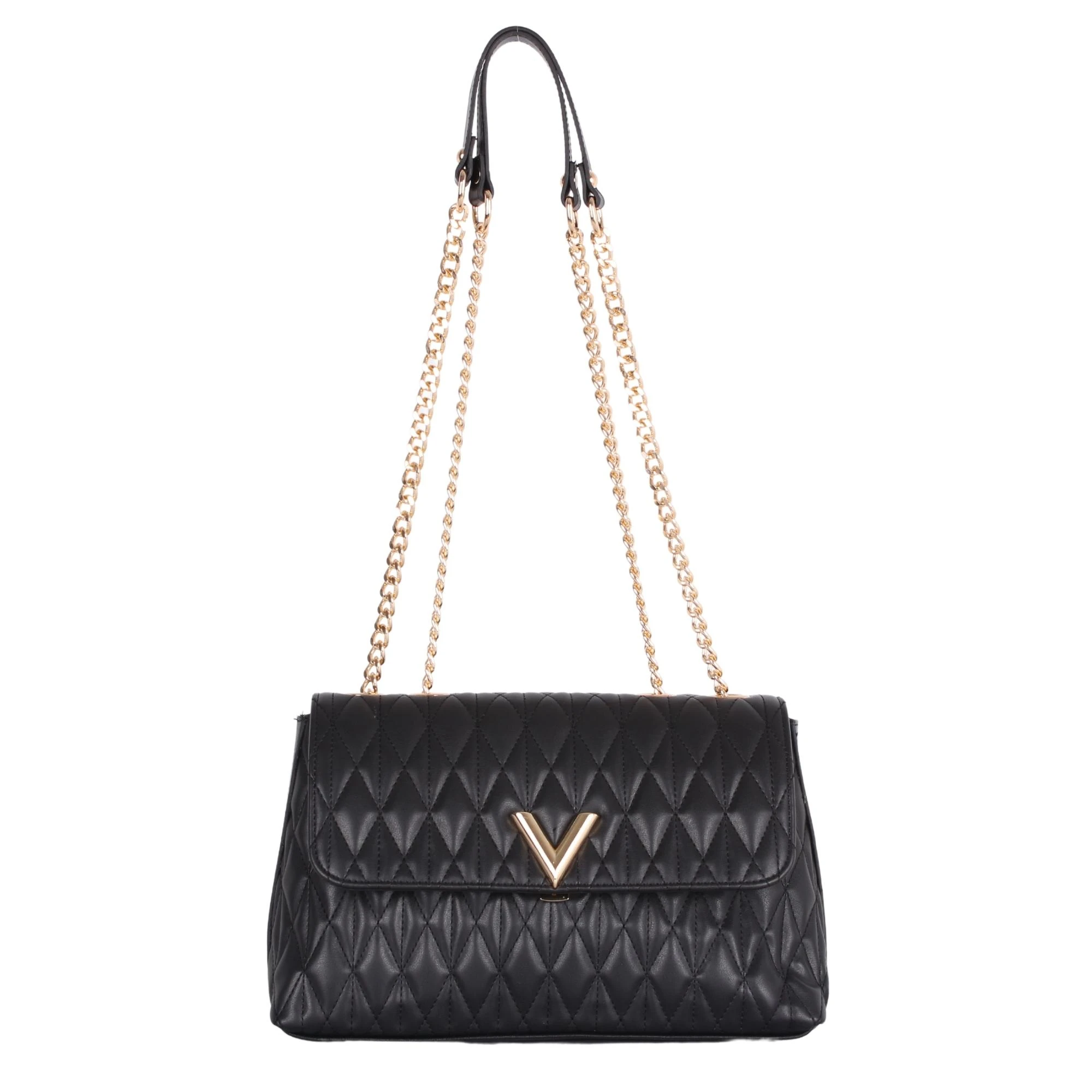 Bagacar MT1378 Siyah Bayan Kapitone Çapraz Omuz Çantası