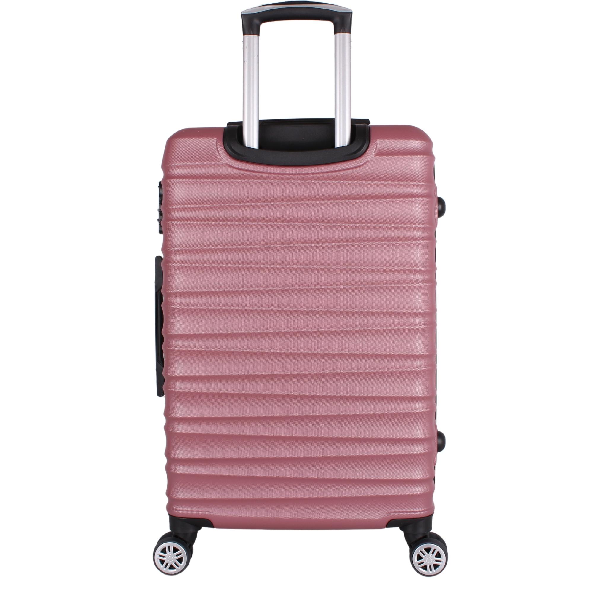 Bagacar MD Pudra Abs Tekerlekli Valiz Seti