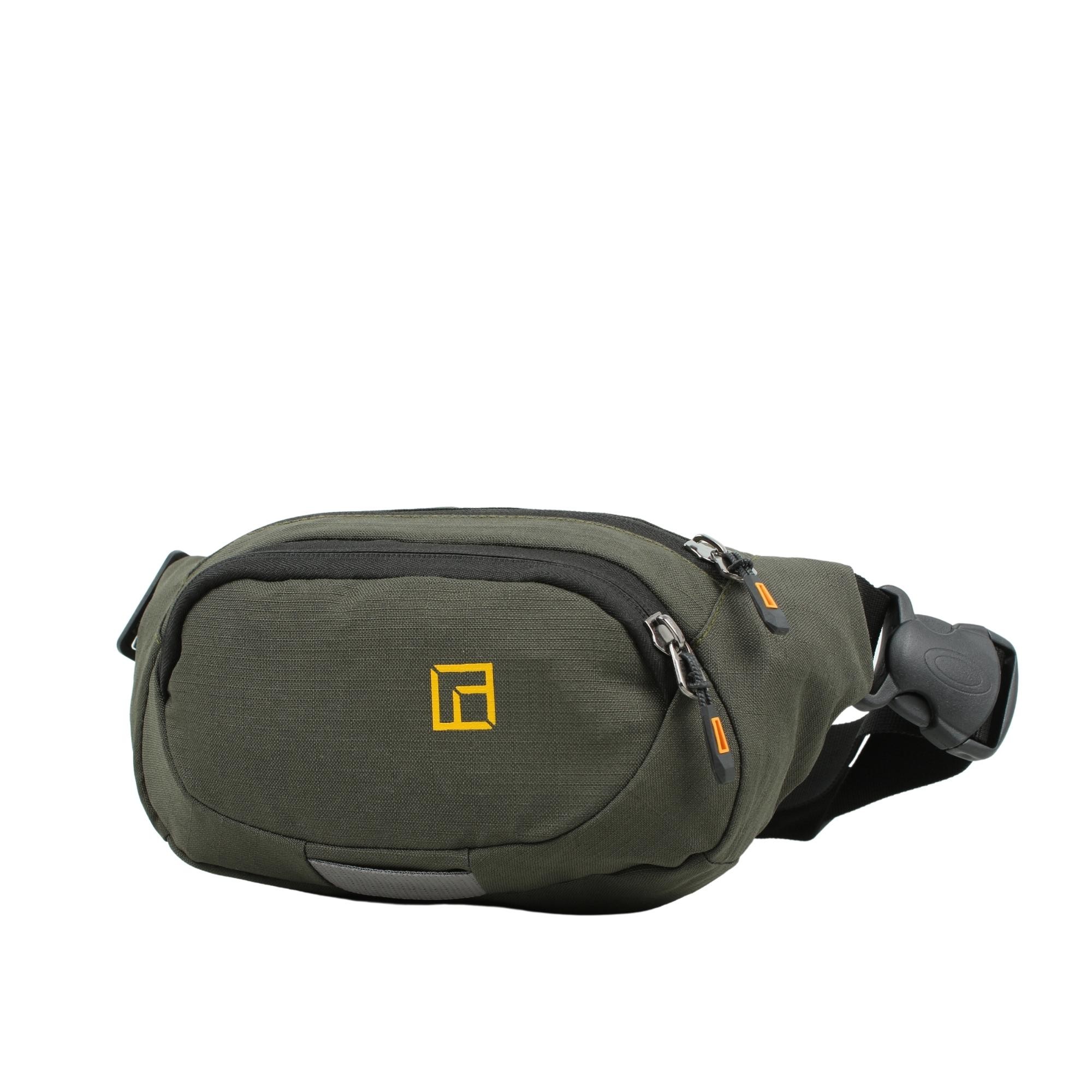 Bagacar Loop Model 2000 Unisex Yeşil Body Bag ve Bel Çantası