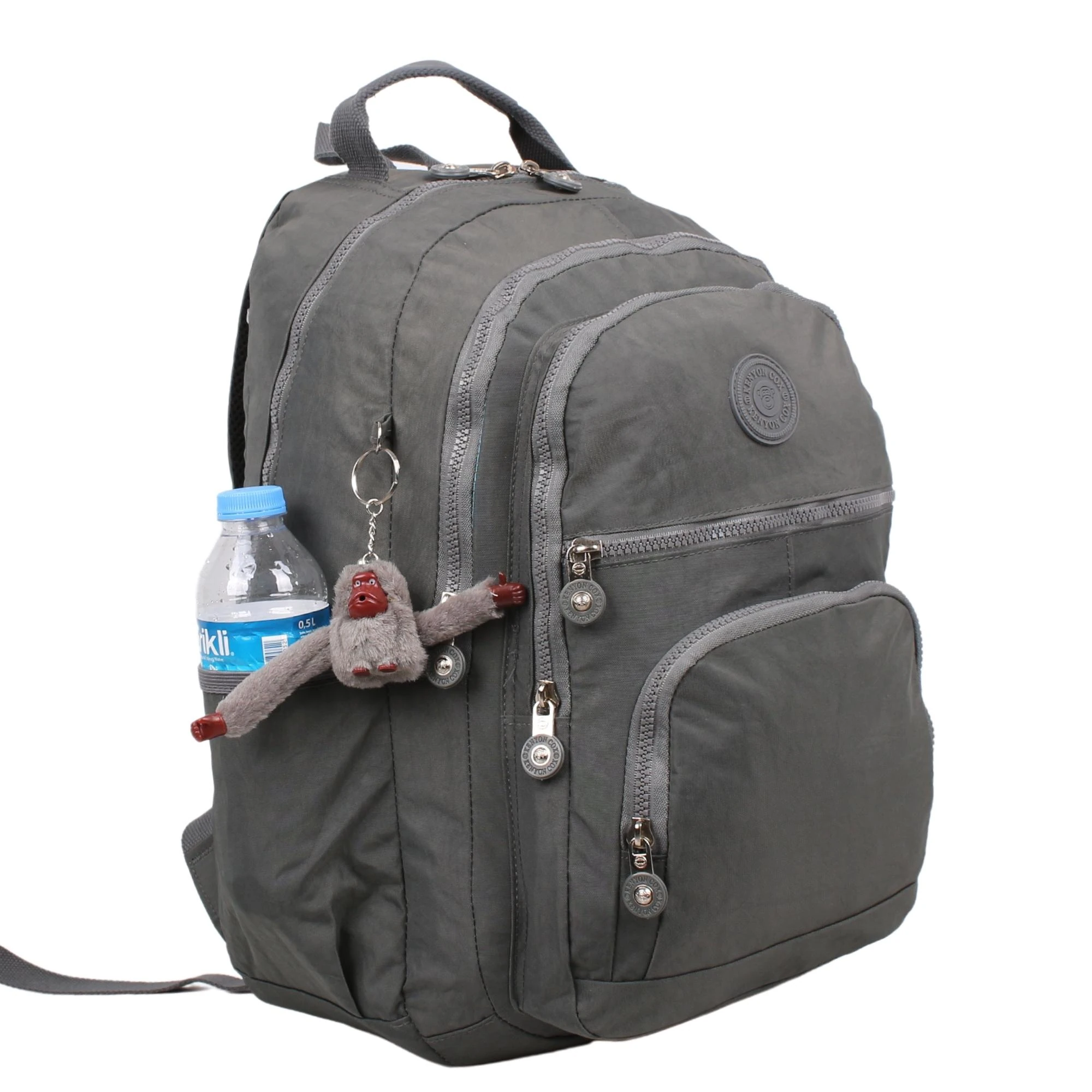 Kenyon Cox 8862 Gri Unisex Klinkır Kumaş Sırt Çantası