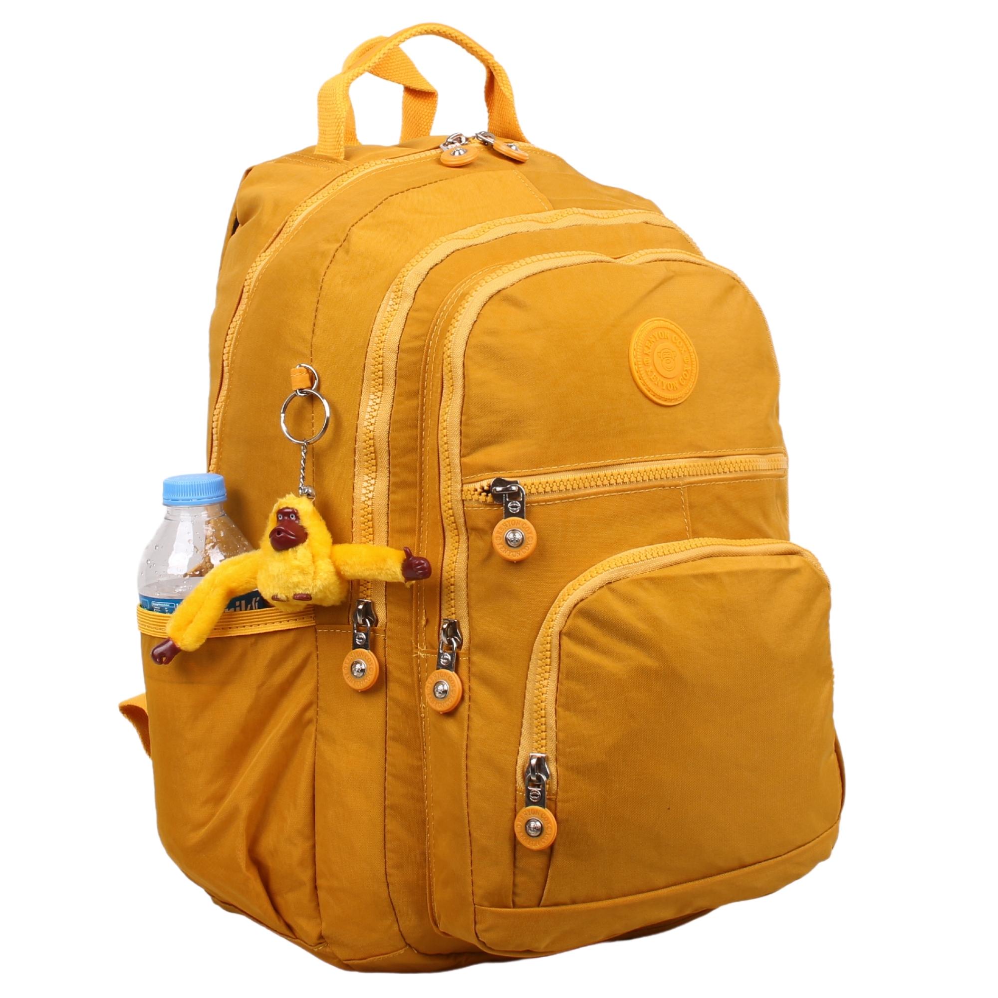 Kenyon Cox 8862 Sarı Unisex Klinkır Kumaş Sırt Çantası