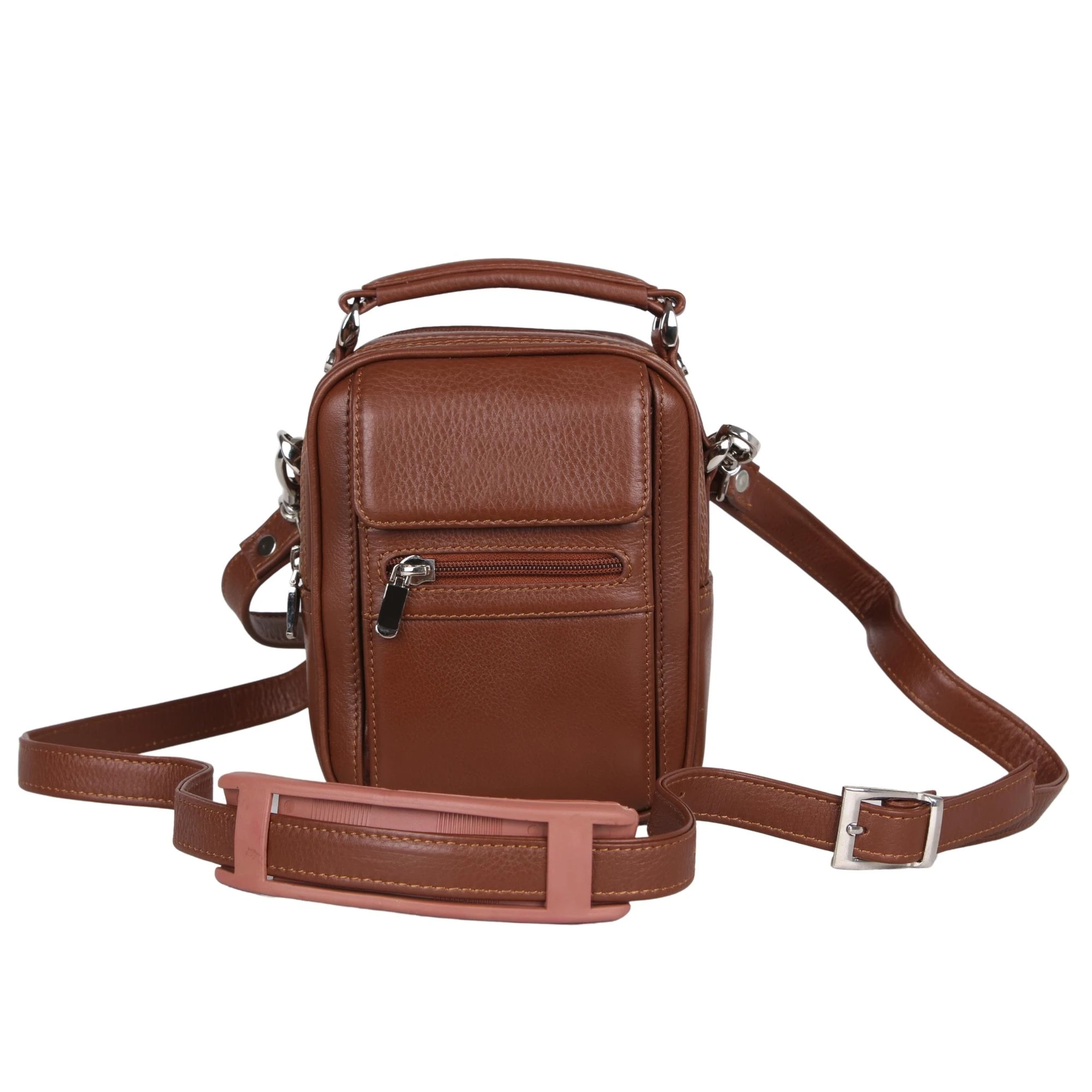 Legend Leather 4586 Taba Hakiki Deri Erkek Portföy El Ve Omuz Çantası