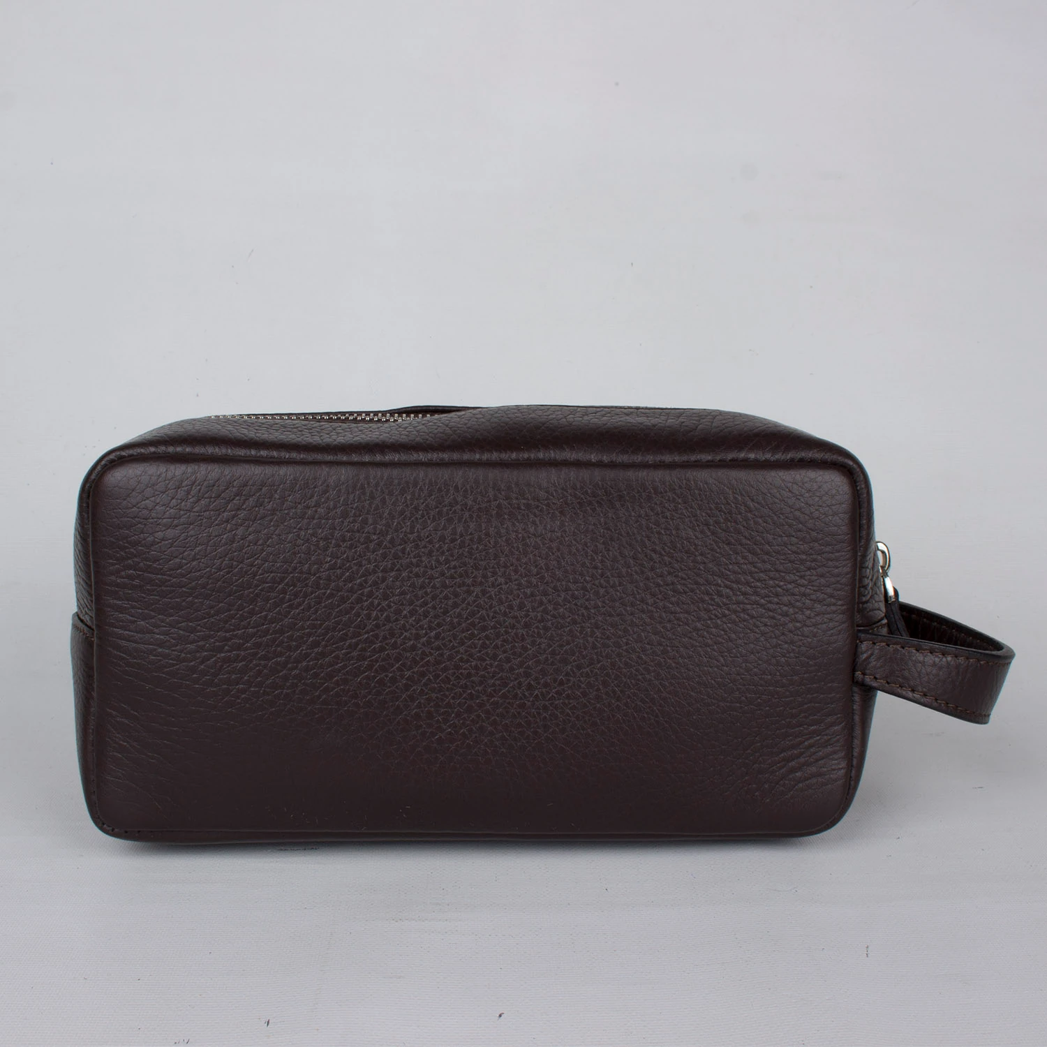 Grande 4281 Hakiki Deri Unisex El Portföy Çantası Kahve