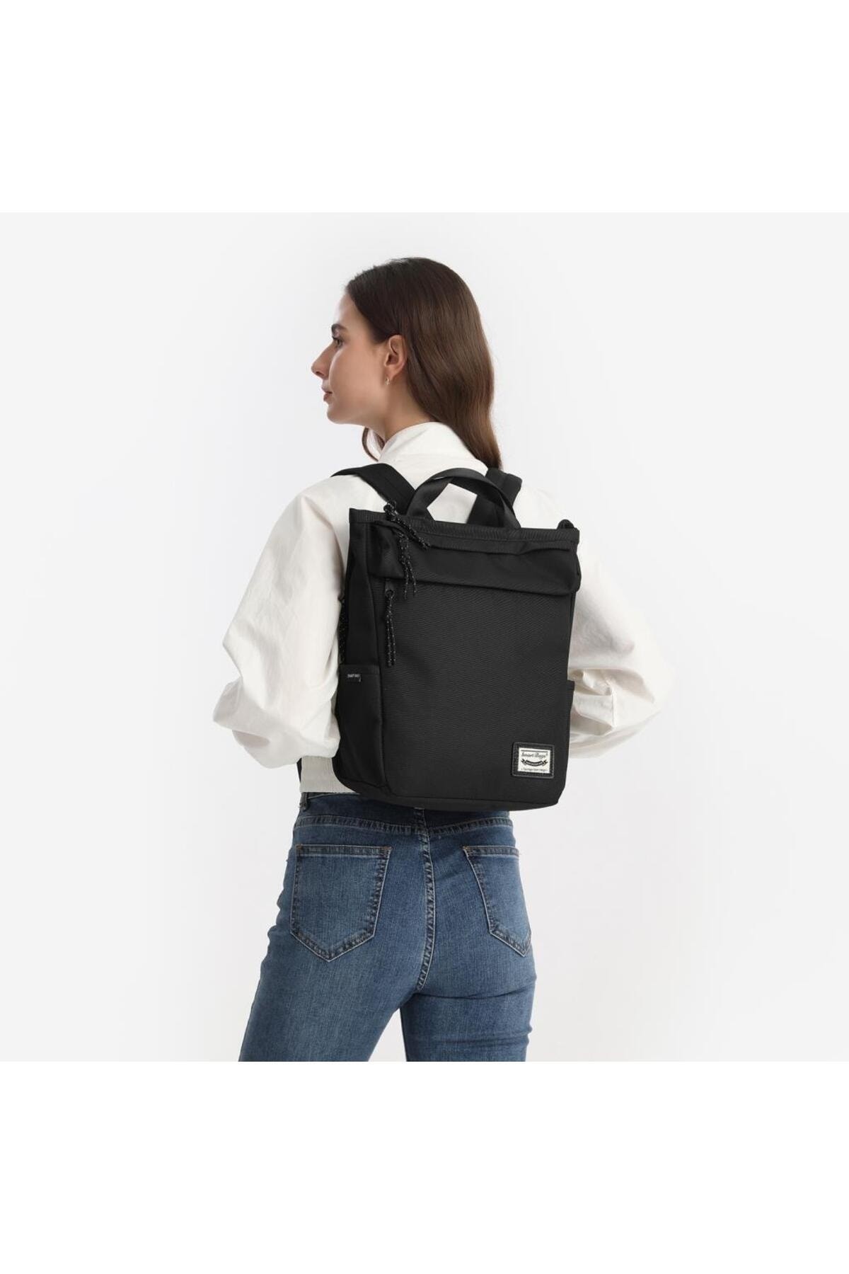 Bagacar Smart Bag 3195 Okul ve Günlük Laptop Bölmeli Sırt Çantası Yeşil