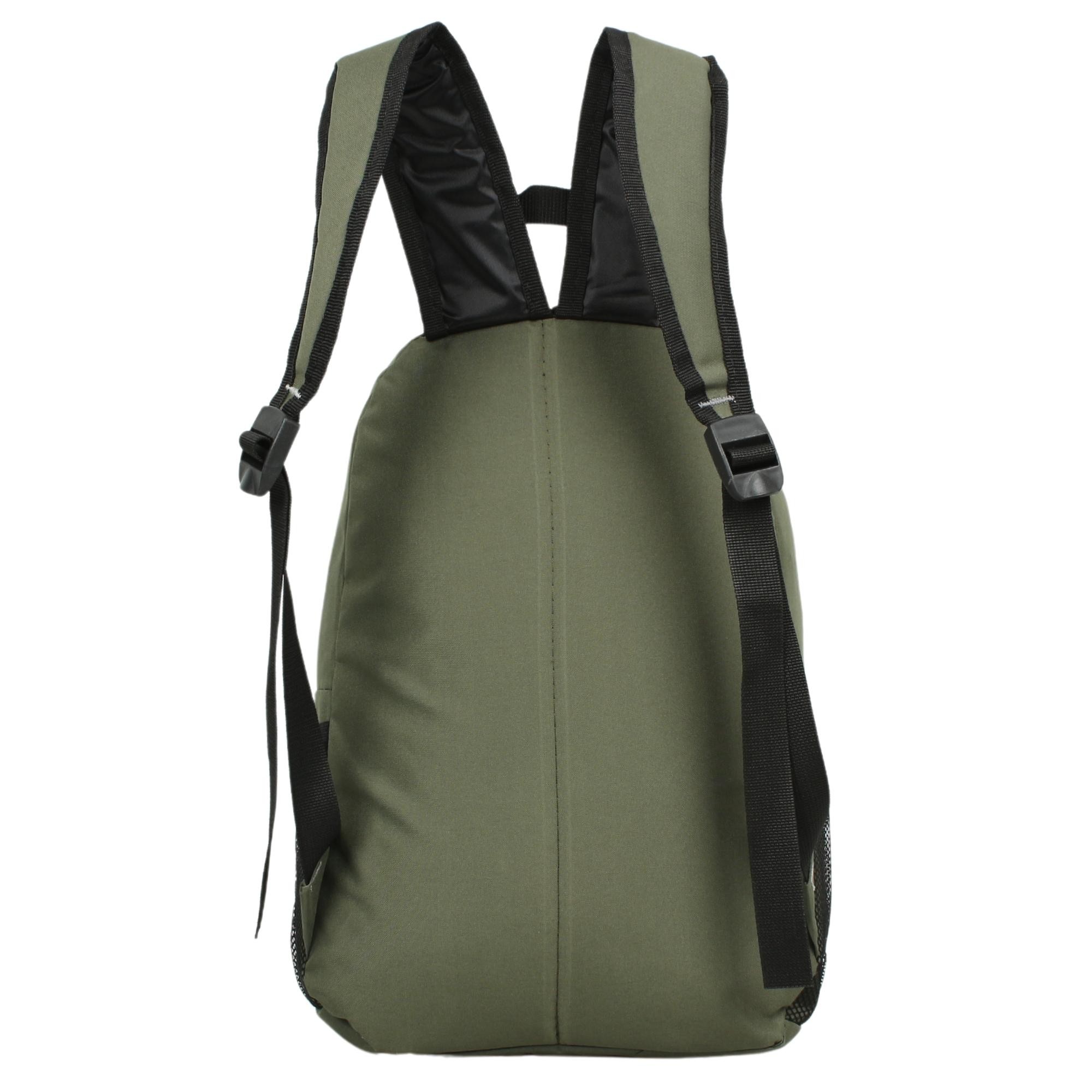 Bagacar Mnt Cepli Yeşil Unisex Okul ve Günlük Sırt Çantası