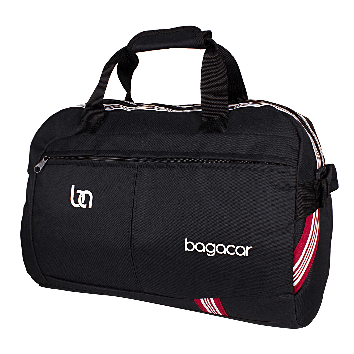Bagacar Büyük Boy Spor ve Seyahat Çantası Siyah