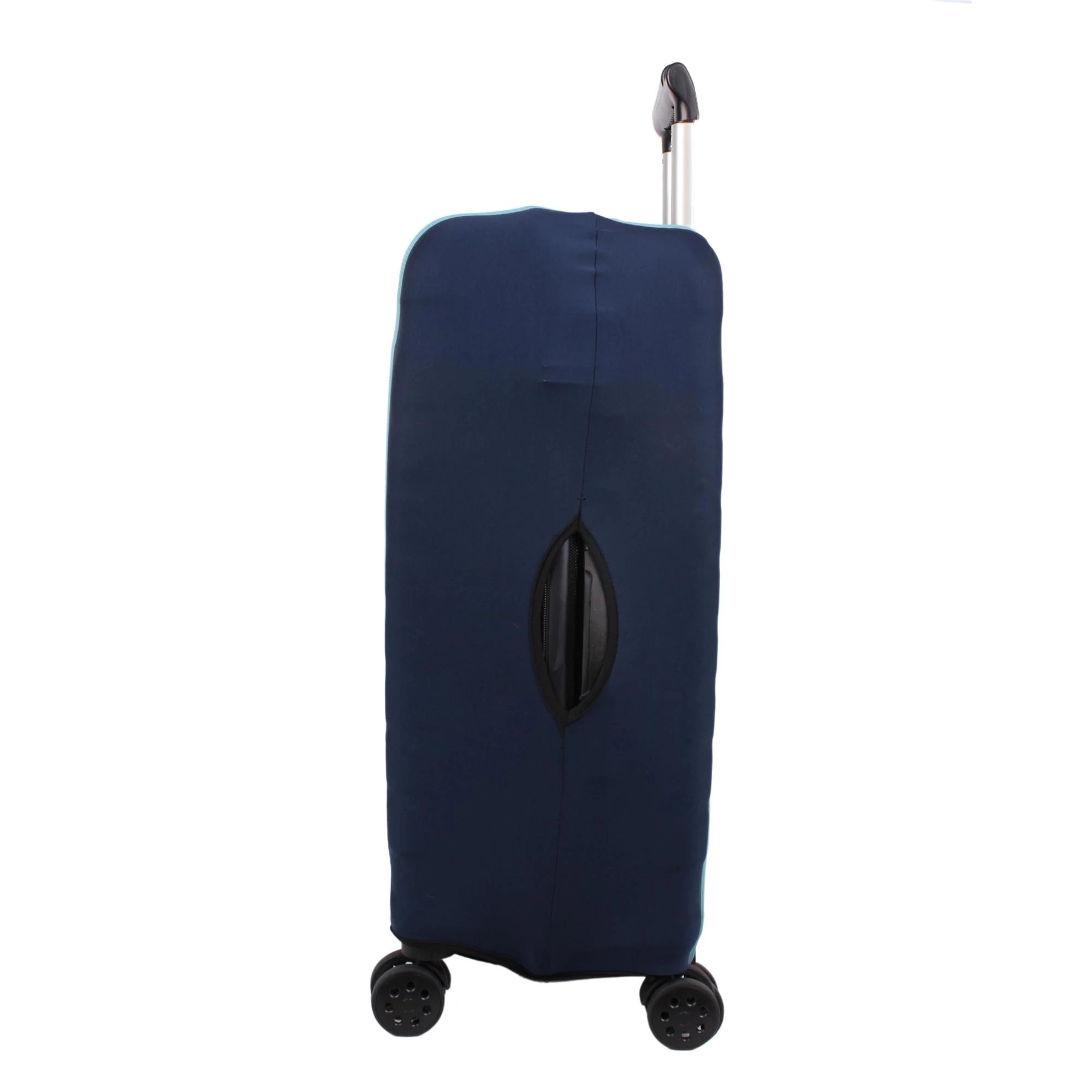 Bagacar Lacivert Orta Boy Valiz için Valiz Kılıfı