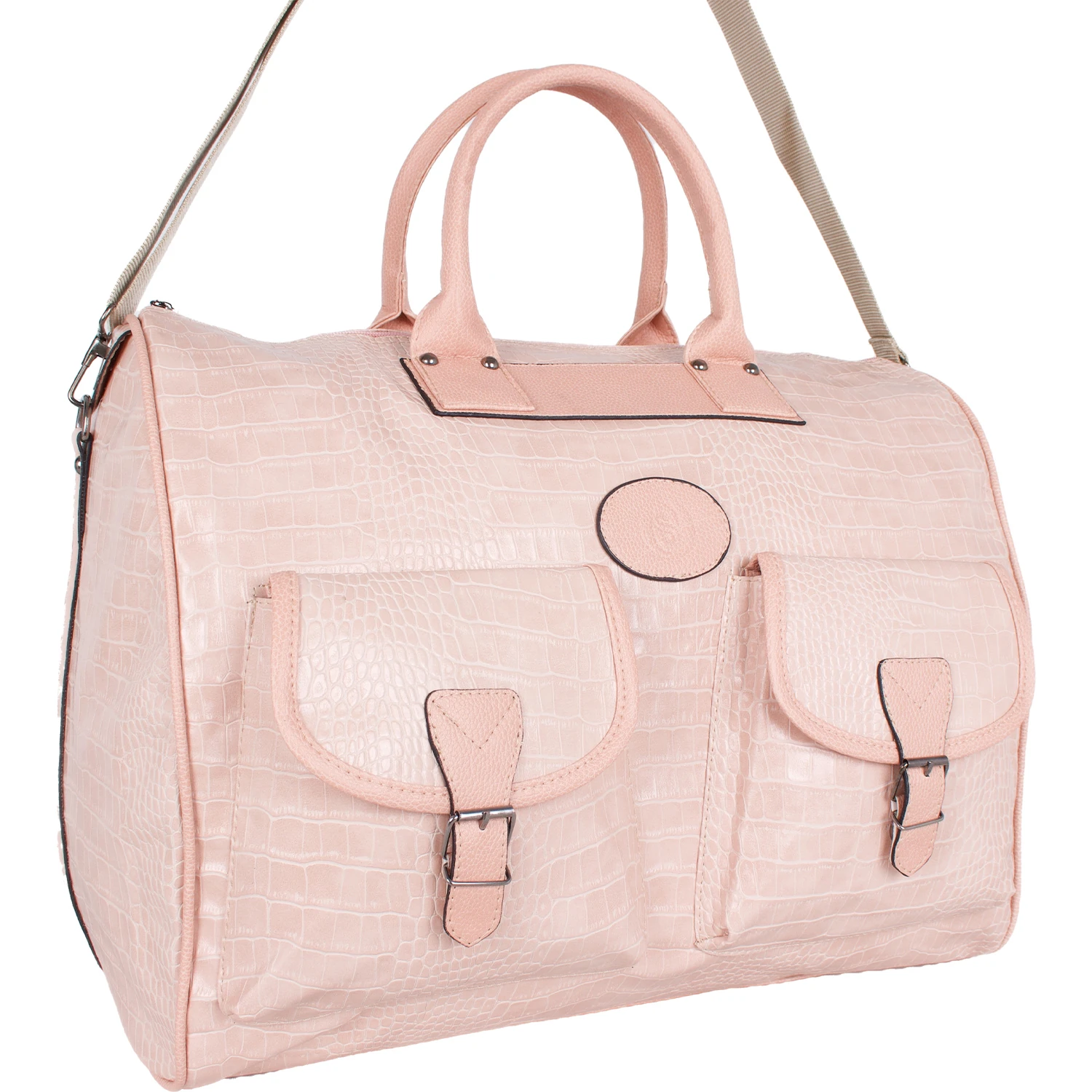 Bagacar Geniş El Bavulu ve Seyahat Çantası Pudra