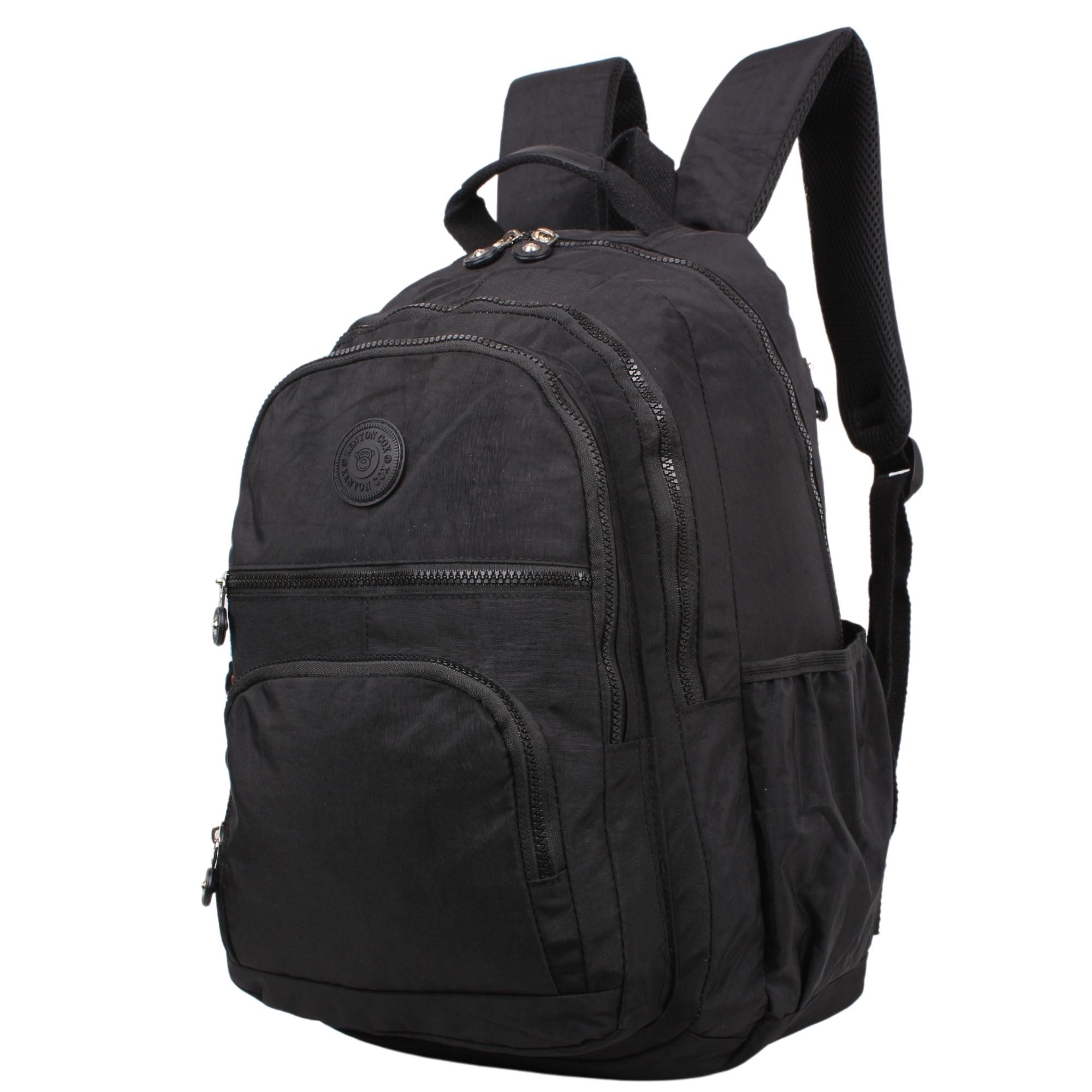 Kenyon Cox 8862 Siyah Unisex Klinkır Kumaş Sırt Çantası