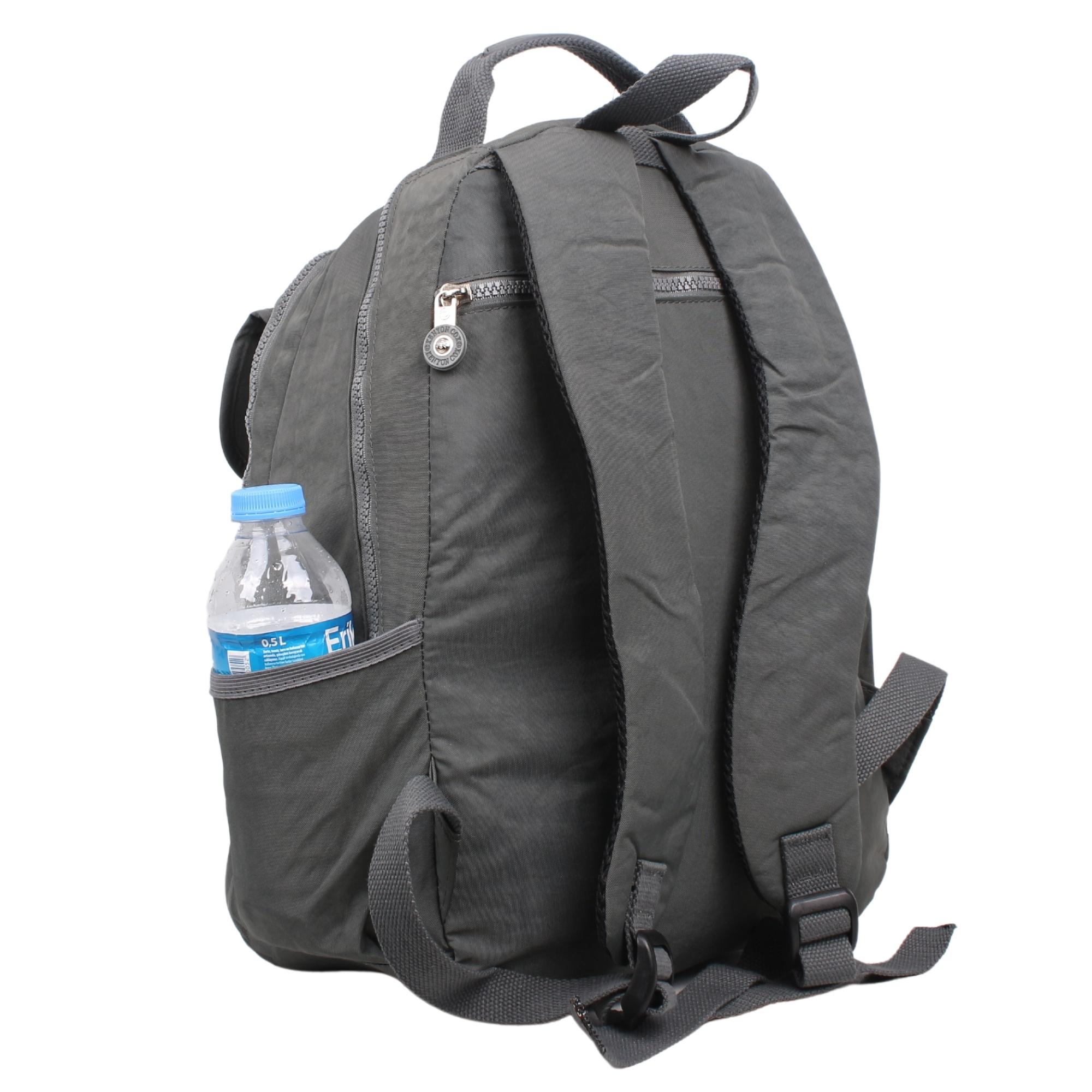 Bagacar Kenyon Cox 8866 Gri Unisex Klinkır Kumaş Sırt Çantası