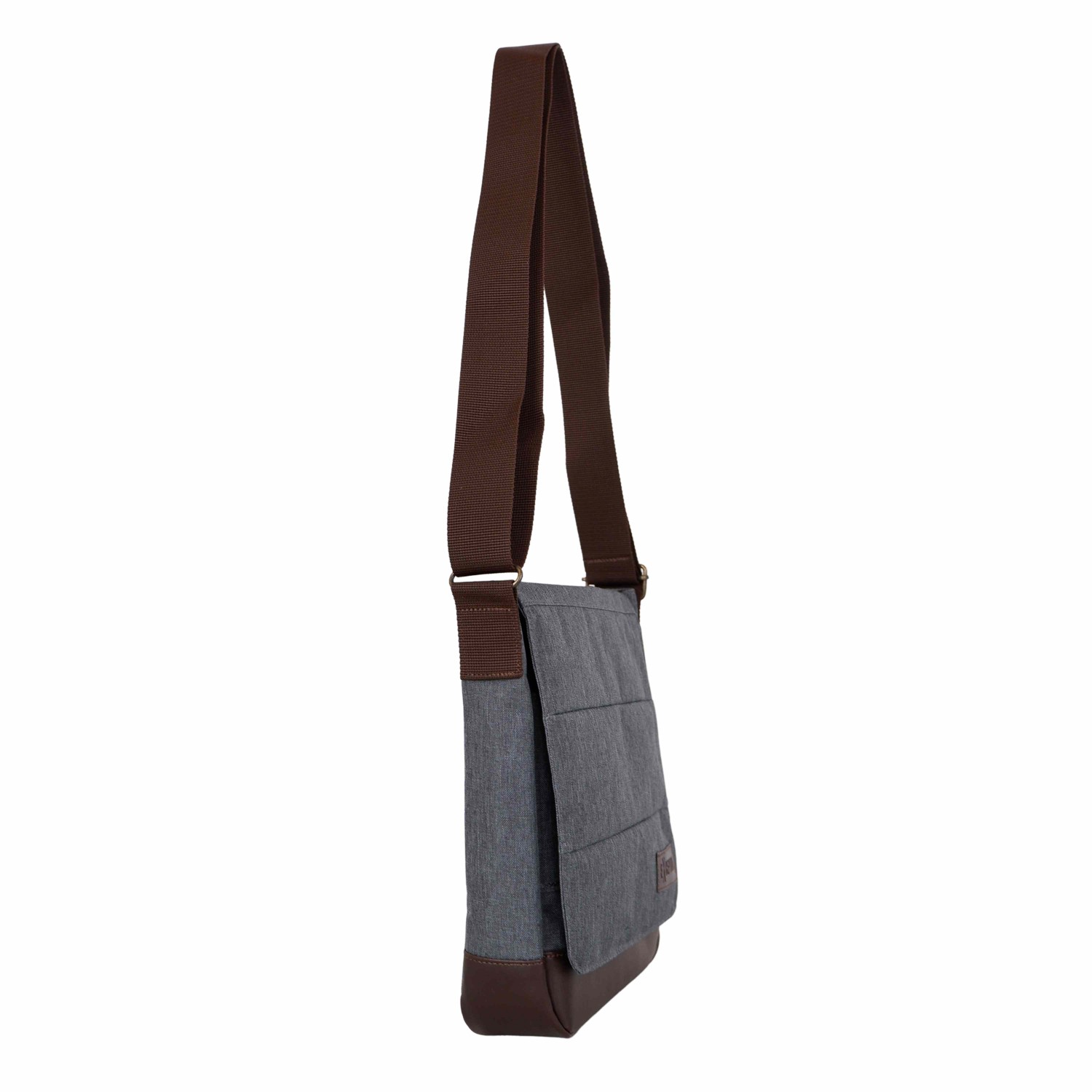 Bagacar Antrasit Unisex 9" 10" iPad ve Tabletli Postacı Çantası