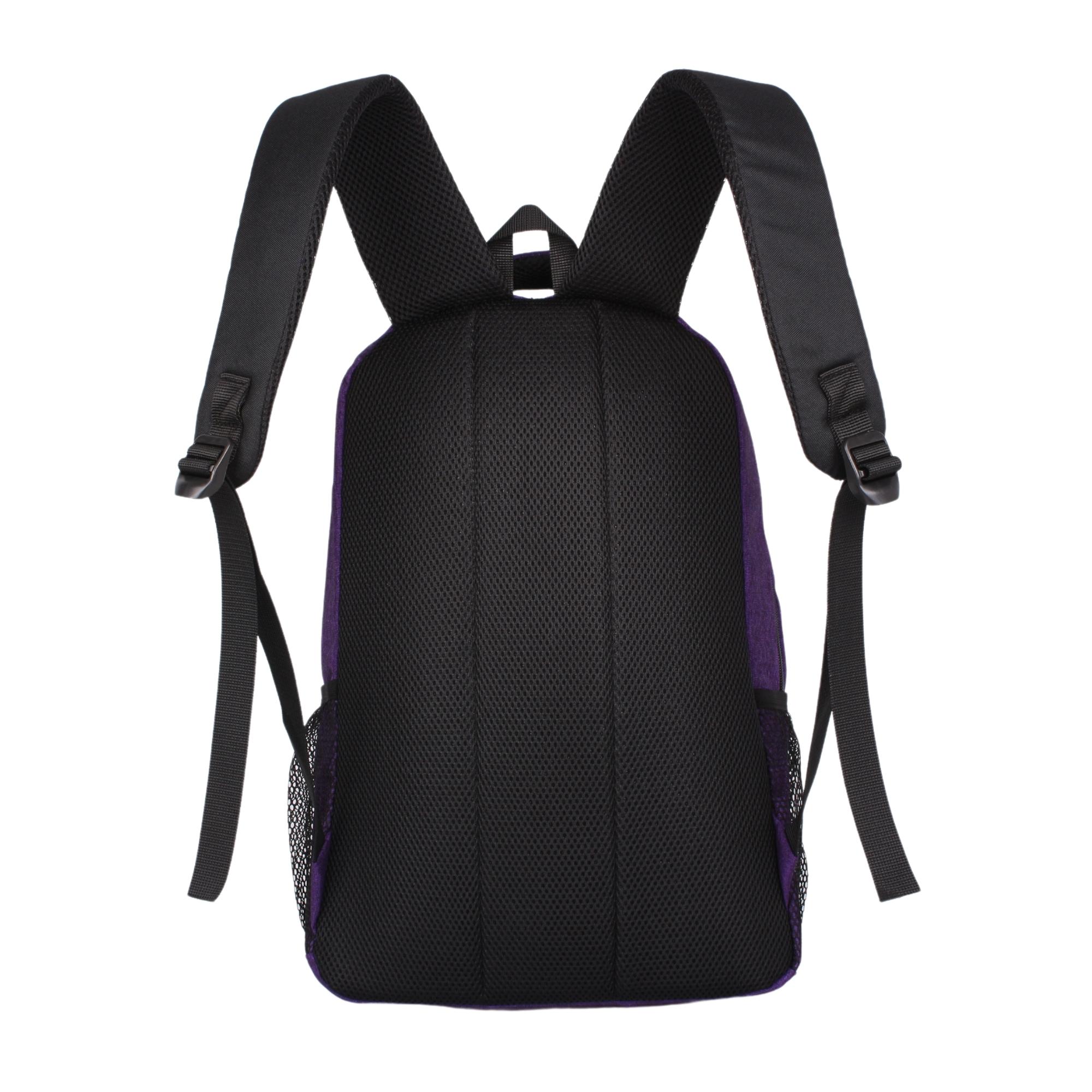 Bagacar IZ1134 Mor Unisex Okul ve Günlük Sırt Çantası