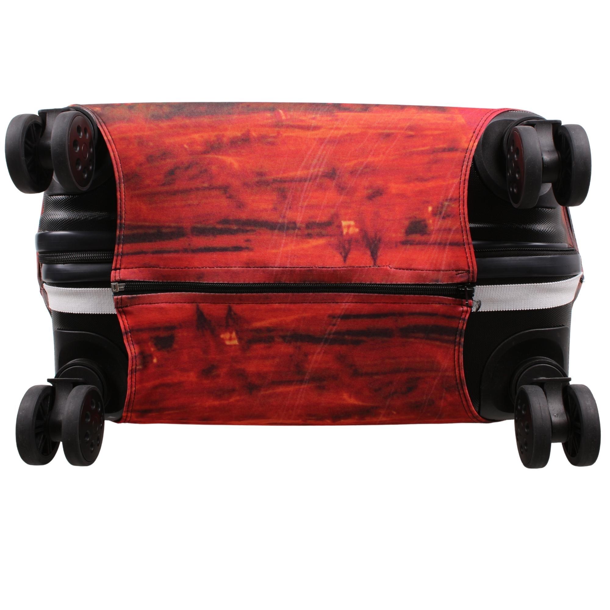 Bagacar Balon Büyük Orta Kabin Boy için 3 lü Valiz Kılıfı