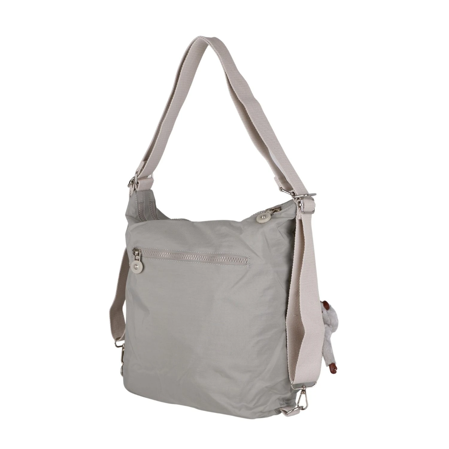 Kenyon Cox 2198 Klinkır Kumaş Hafif Sırt ve Kol Çantası Gri